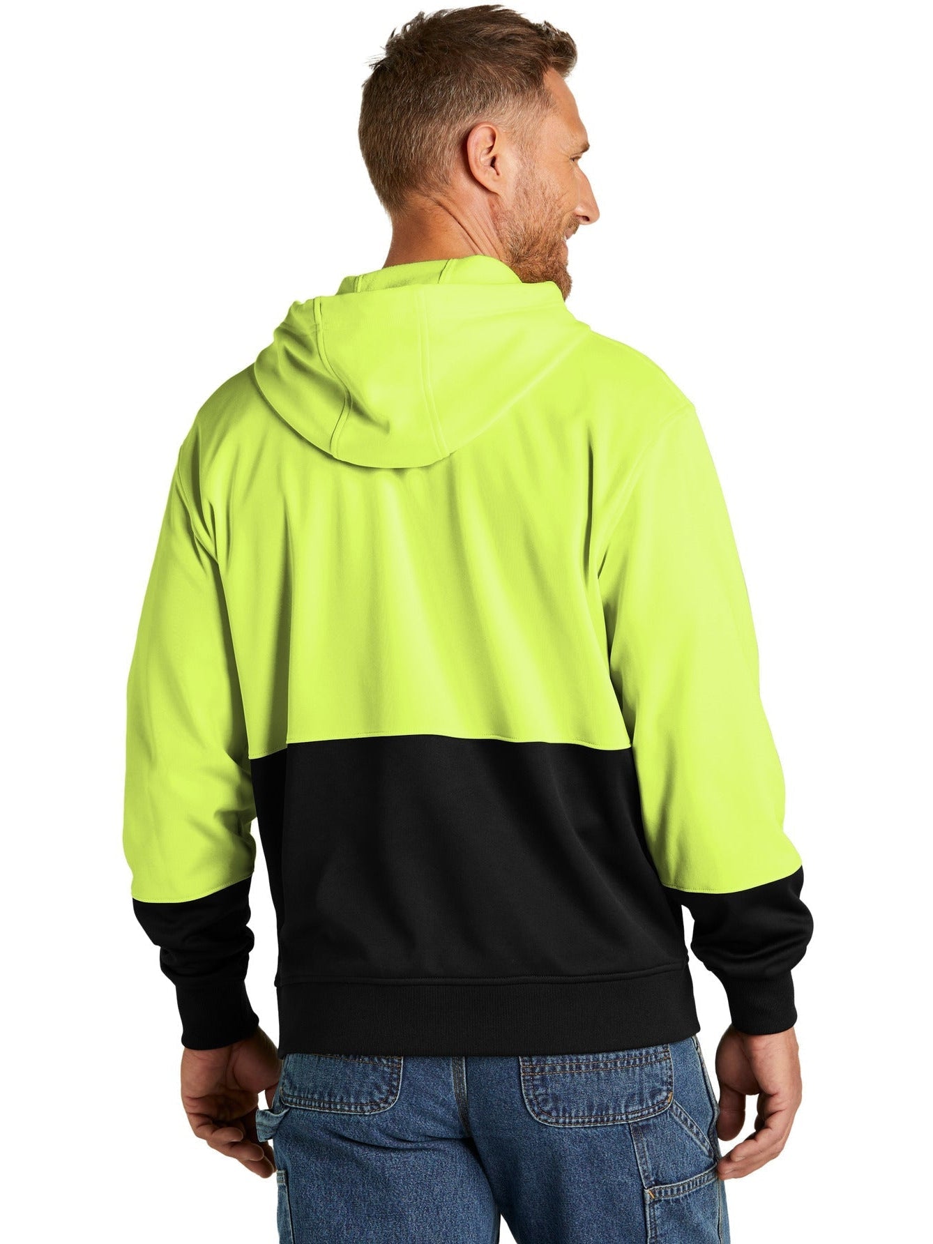 no-logo CornerStone Enhanced Visibility Fleece Pullover Hoodie-Regular-Cornerstone-Thread Logic