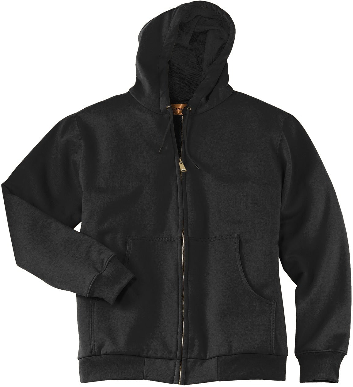 CornerStone Full-Zip Hooded Sweatshirt with Thermal Lining