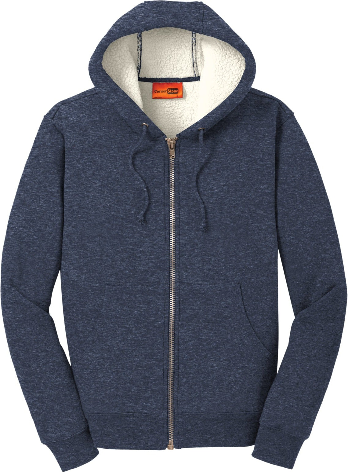 CornerStone Heavyweight Sherpa-Lined Hooded Fleece Jacket