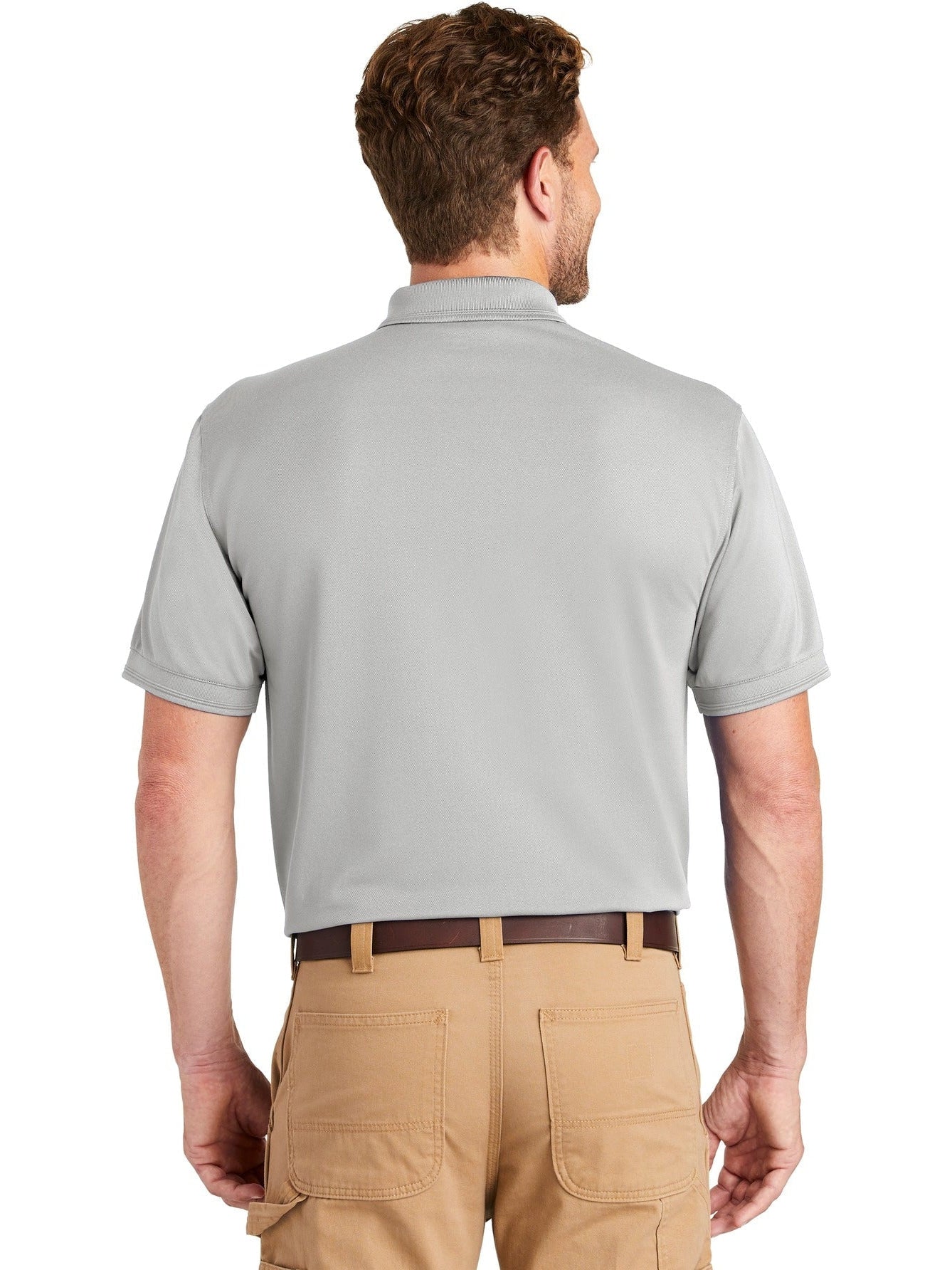 no-logo CornerStone Industrial Snag-Proof Pique Pocket Polo-Regular-Cornerstone-Thread Logic