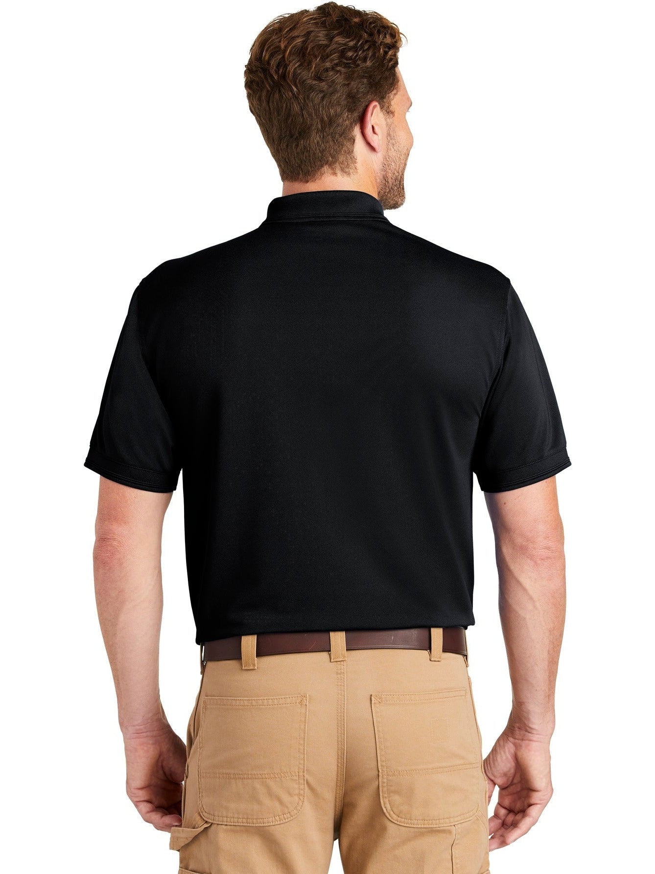 no-logo CornerStone Industrial Snag-Proof Pique Pocket Polo-Regular-Cornerstone-Thread Logic