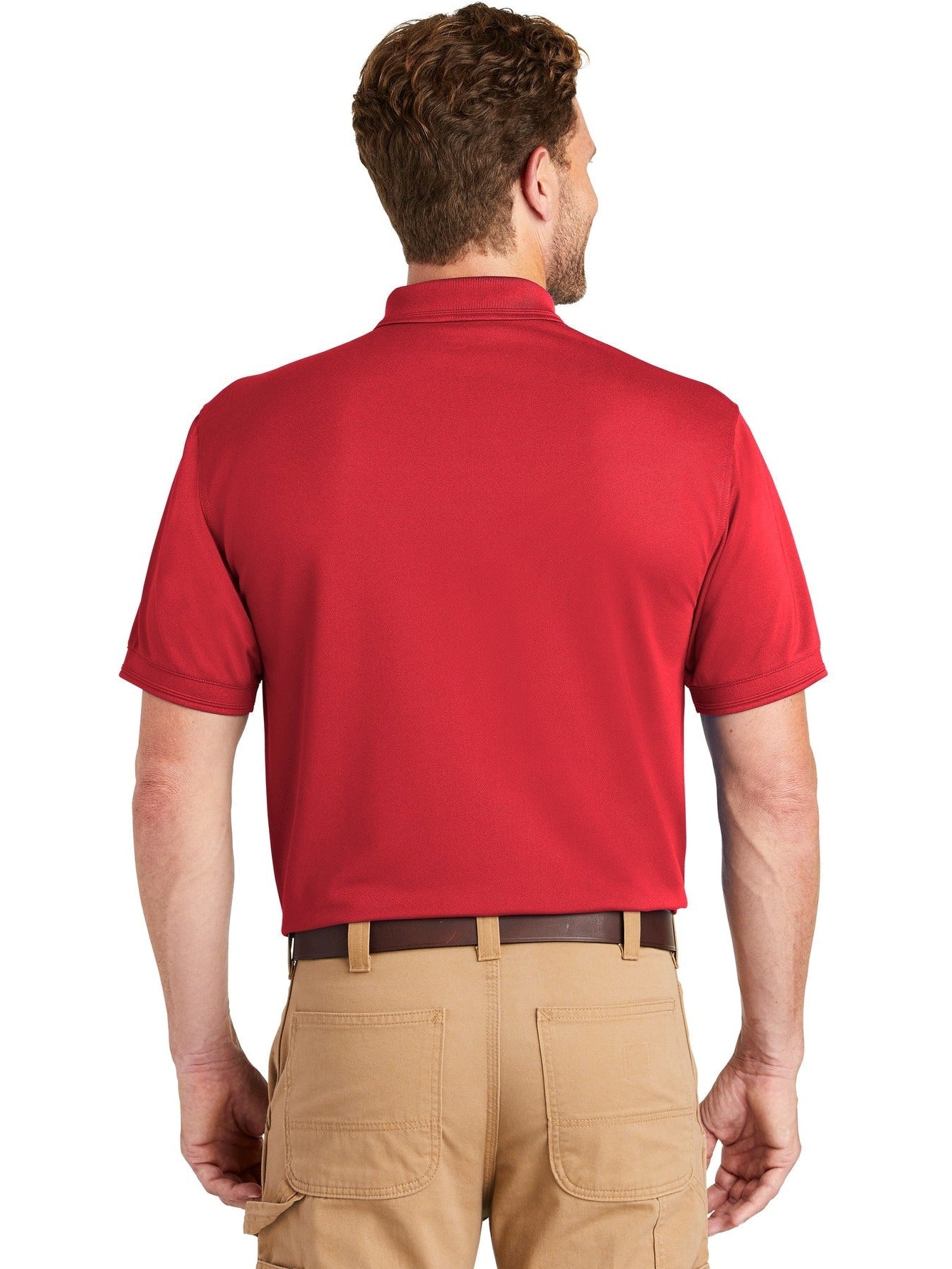no-logo CornerStone Industrial Snag-Proof Pique Pocket Polo-Regular-Cornerstone-Thread Logic