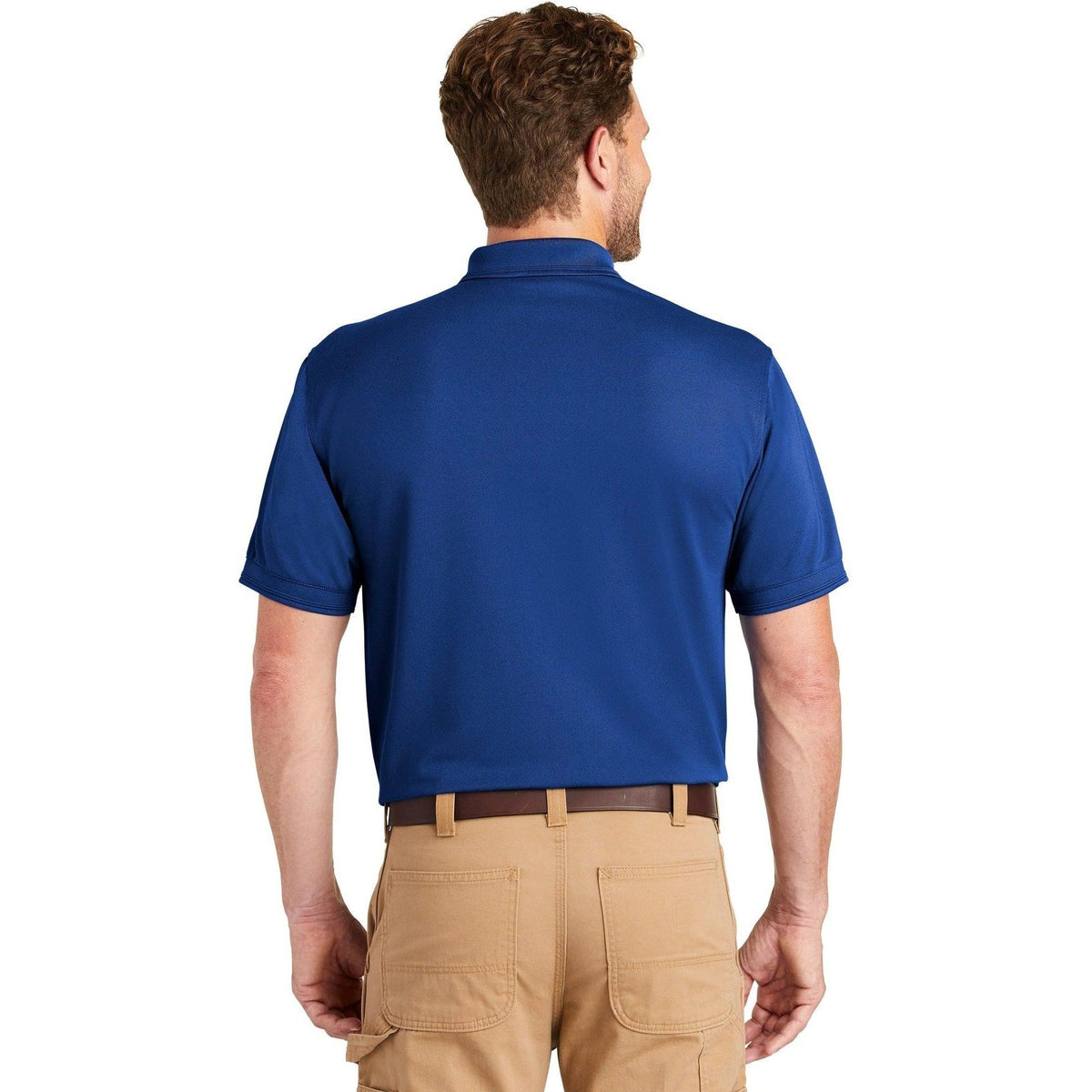no-logo CornerStone Industrial Snag-Proof Pique Pocket Polo-Regular-Cornerstone-Thread Logic