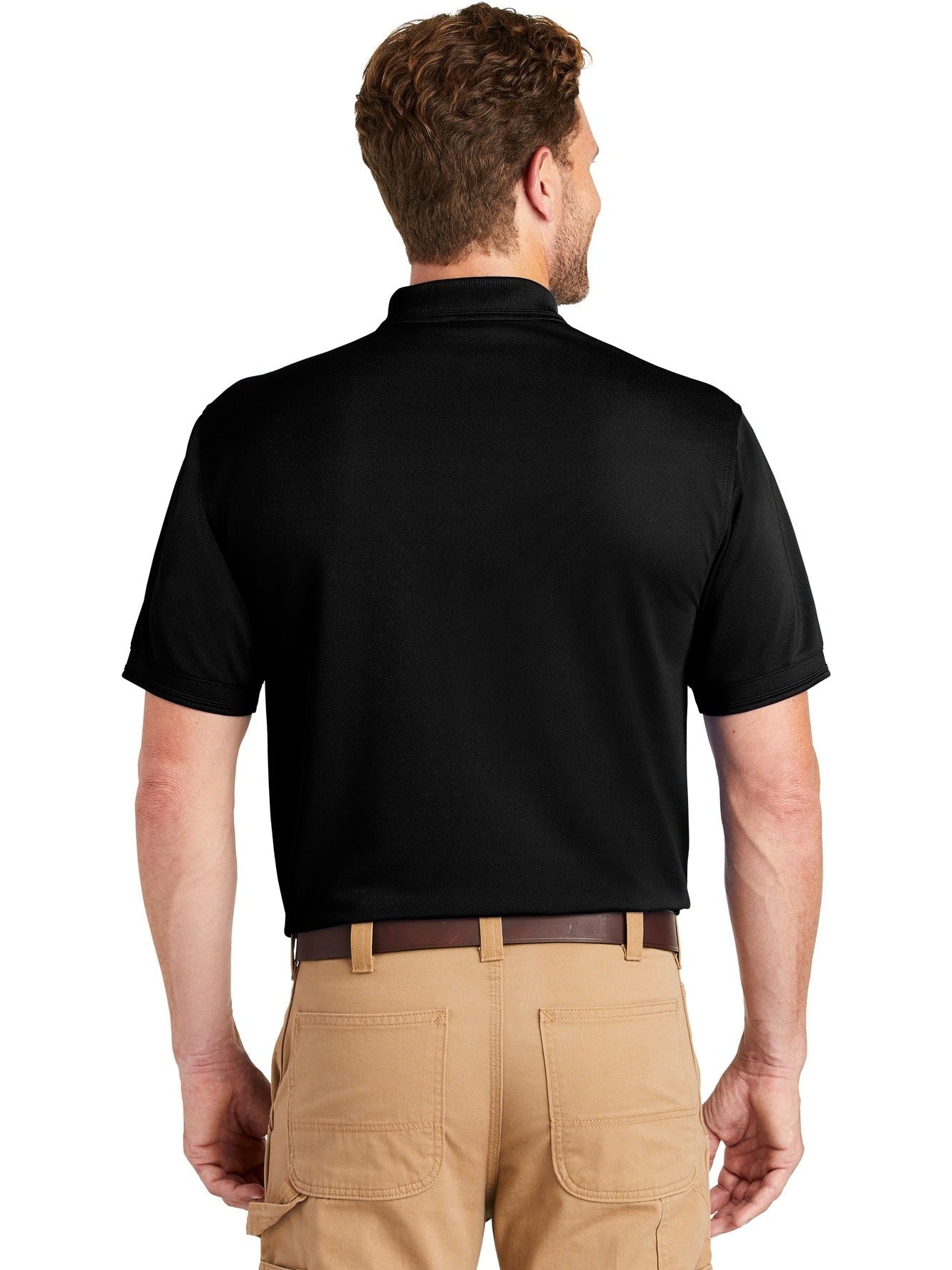 no-logo CornerStone Industrial Snag-Proof Pique Pocket Polo-Regular-Cornerstone-Thread Logic