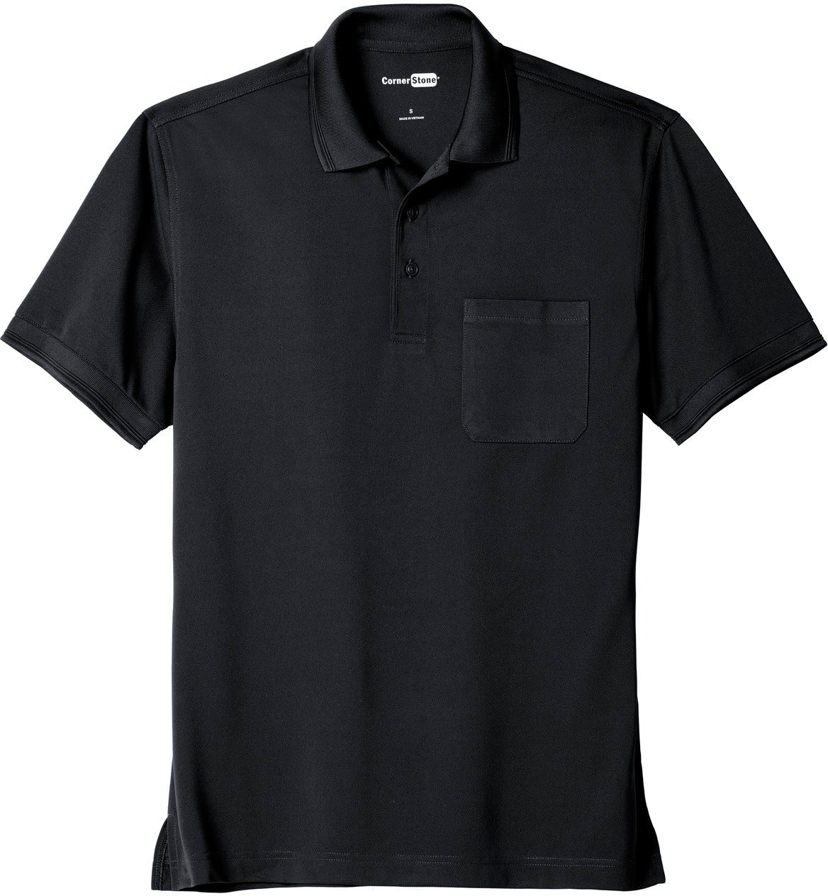 CornerStone Industrial Snag-Proof Pique Pocket Polo