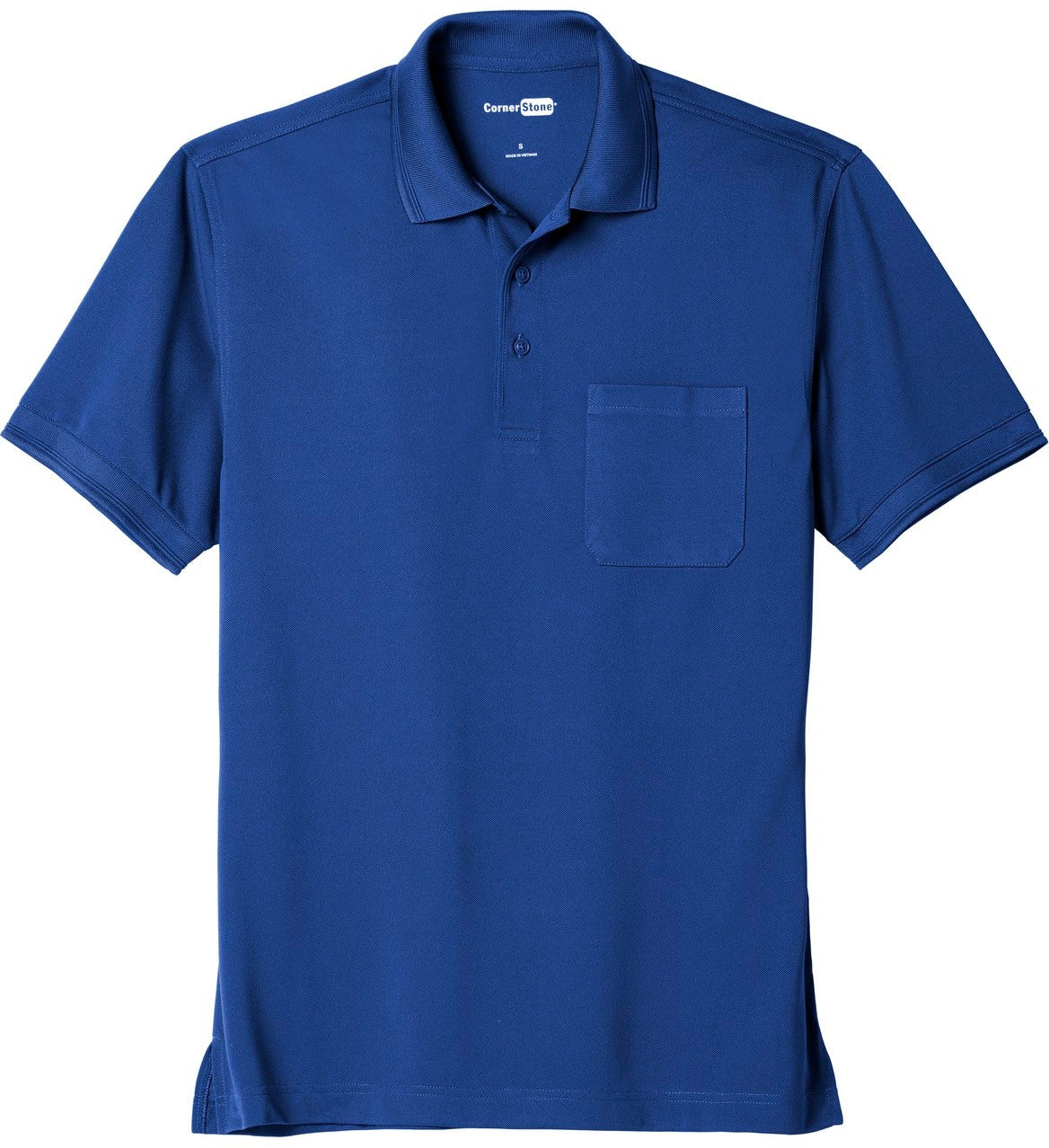 CornerStone Industrial Snag-Proof Pique Pocket Polo