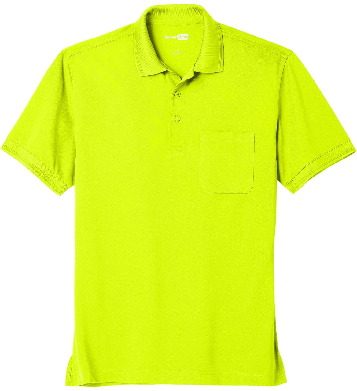 CornerStone Industrial Snag-Proof Pique Pocket Polo