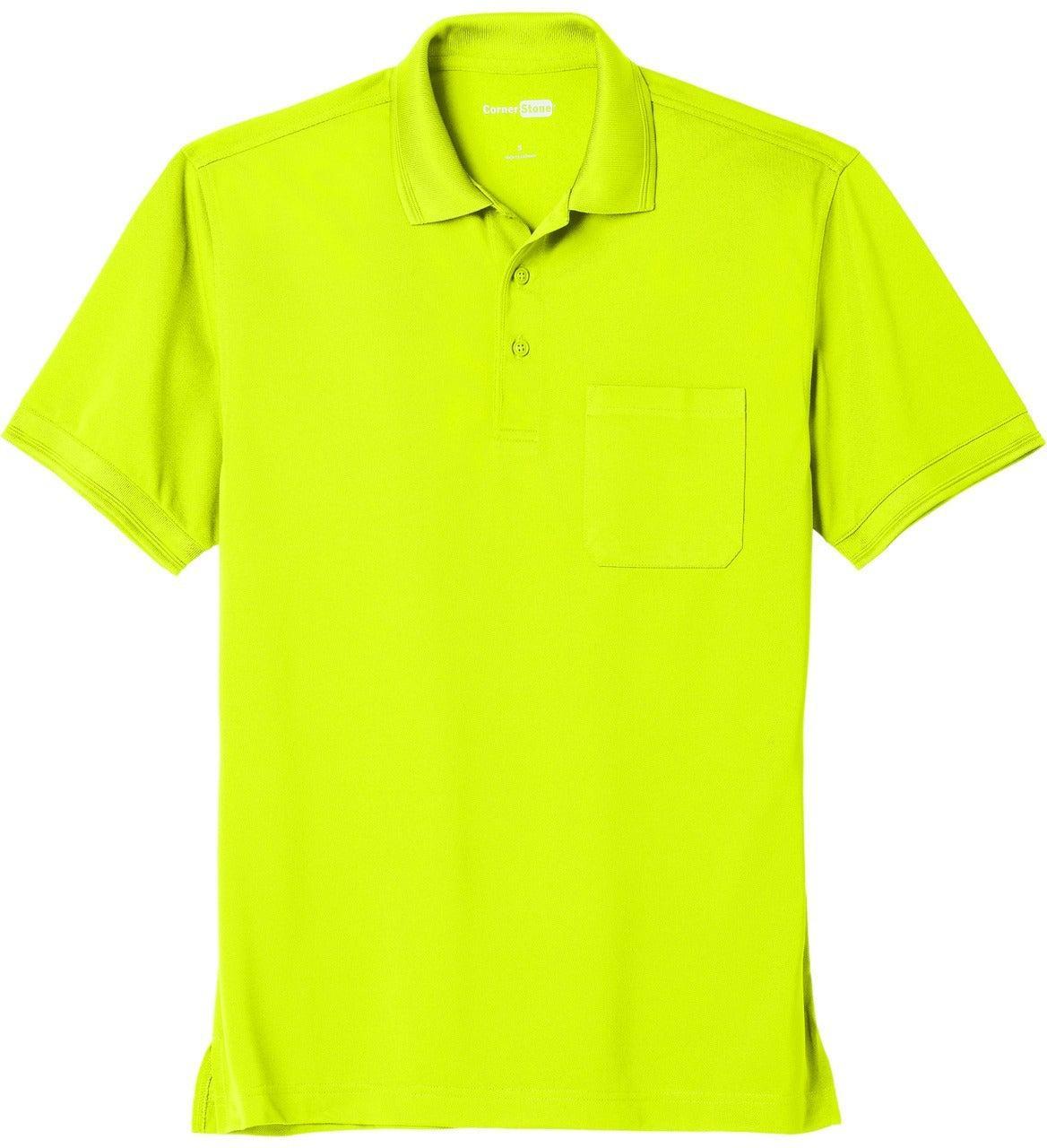 CornerStone Industrial Snag-Proof Pique Pocket Polo