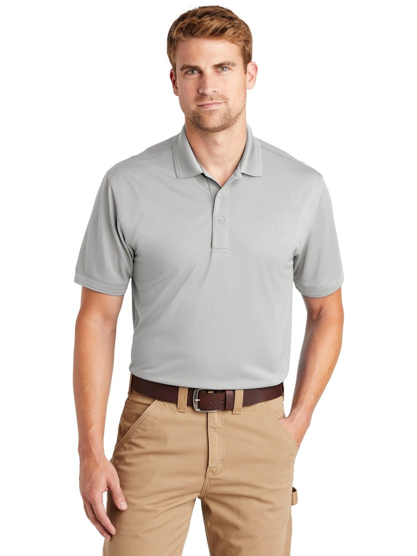 no-logo CornerStone Industrial Snag-Proof Pique Polo-Regular-Cornerstone-Thread Logic