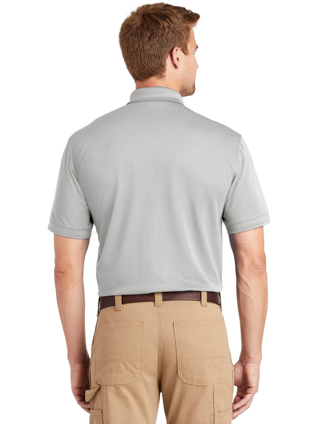 no-logo CornerStone Industrial Snag-Proof Pique Polo-Regular-Cornerstone-Thread Logic