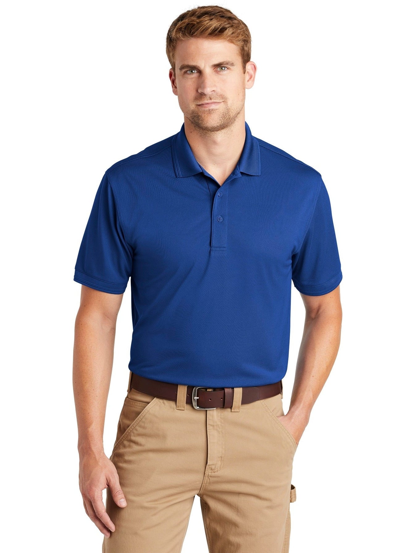 no-logo CornerStone Industrial Snag-Proof Pique Polo-Regular-Cornerstone-Thread Logic