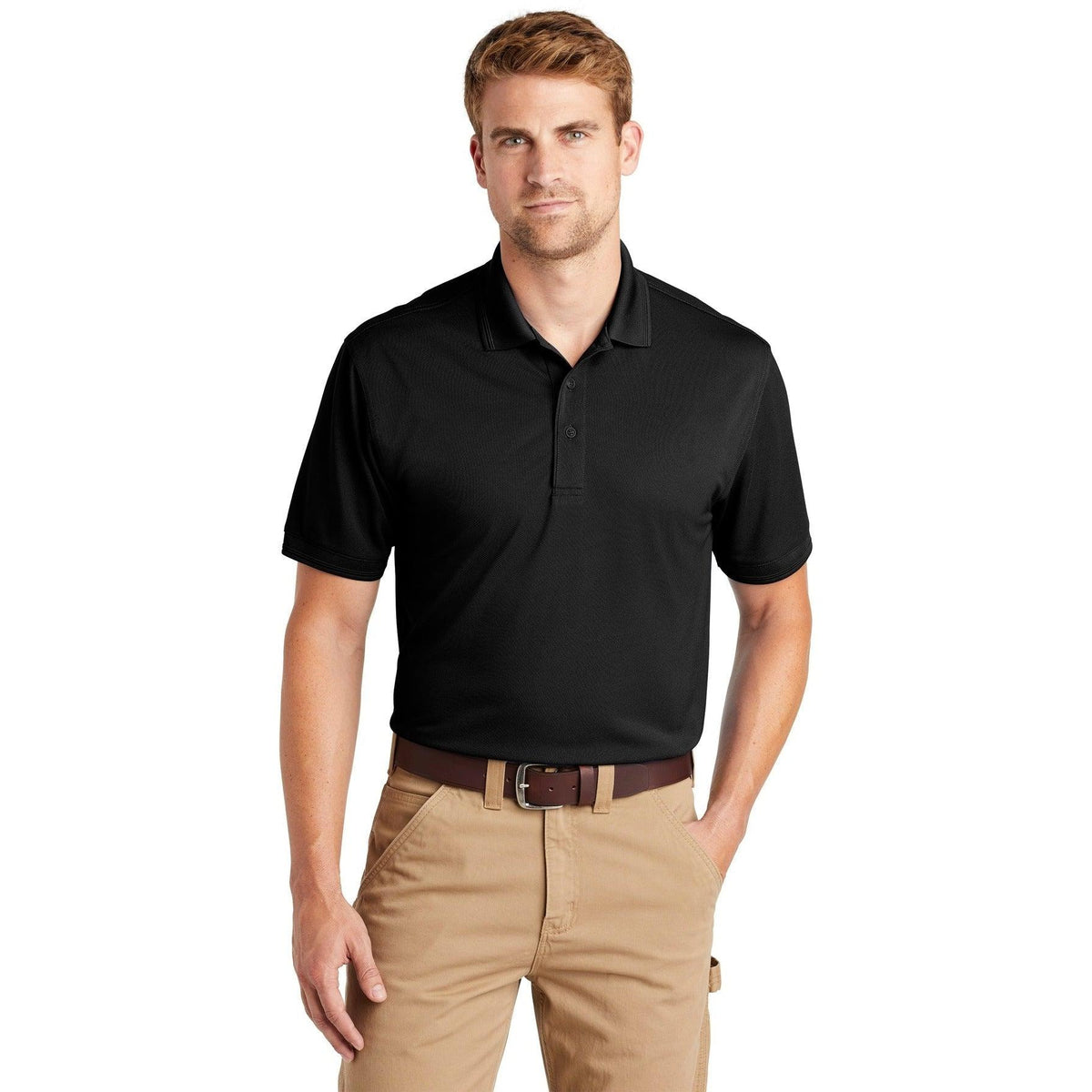 no-logo CornerStone Industrial Snag-Proof Pique Polo-Regular-Cornerstone-Thread Logic