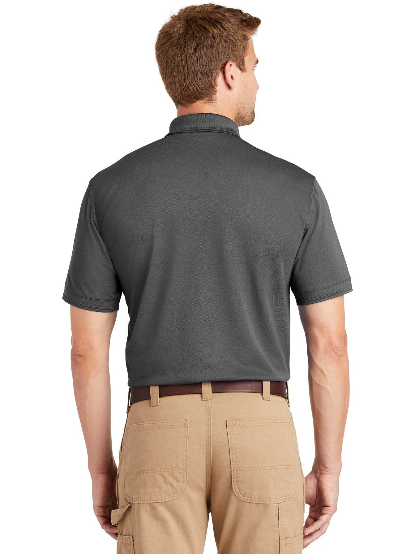 no-logo CornerStone Industrial Snag-Proof Pique Polo-Regular-Cornerstone-Thread Logic