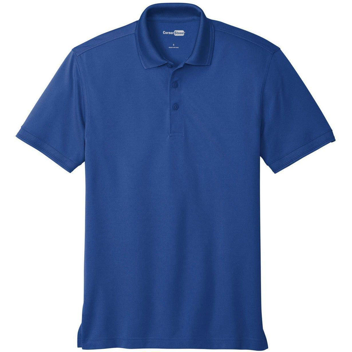 no-logo CornerStone Industrial Snag-Proof Pique Polo-Regular-Cornerstone-Royal-XS-Thread Logic