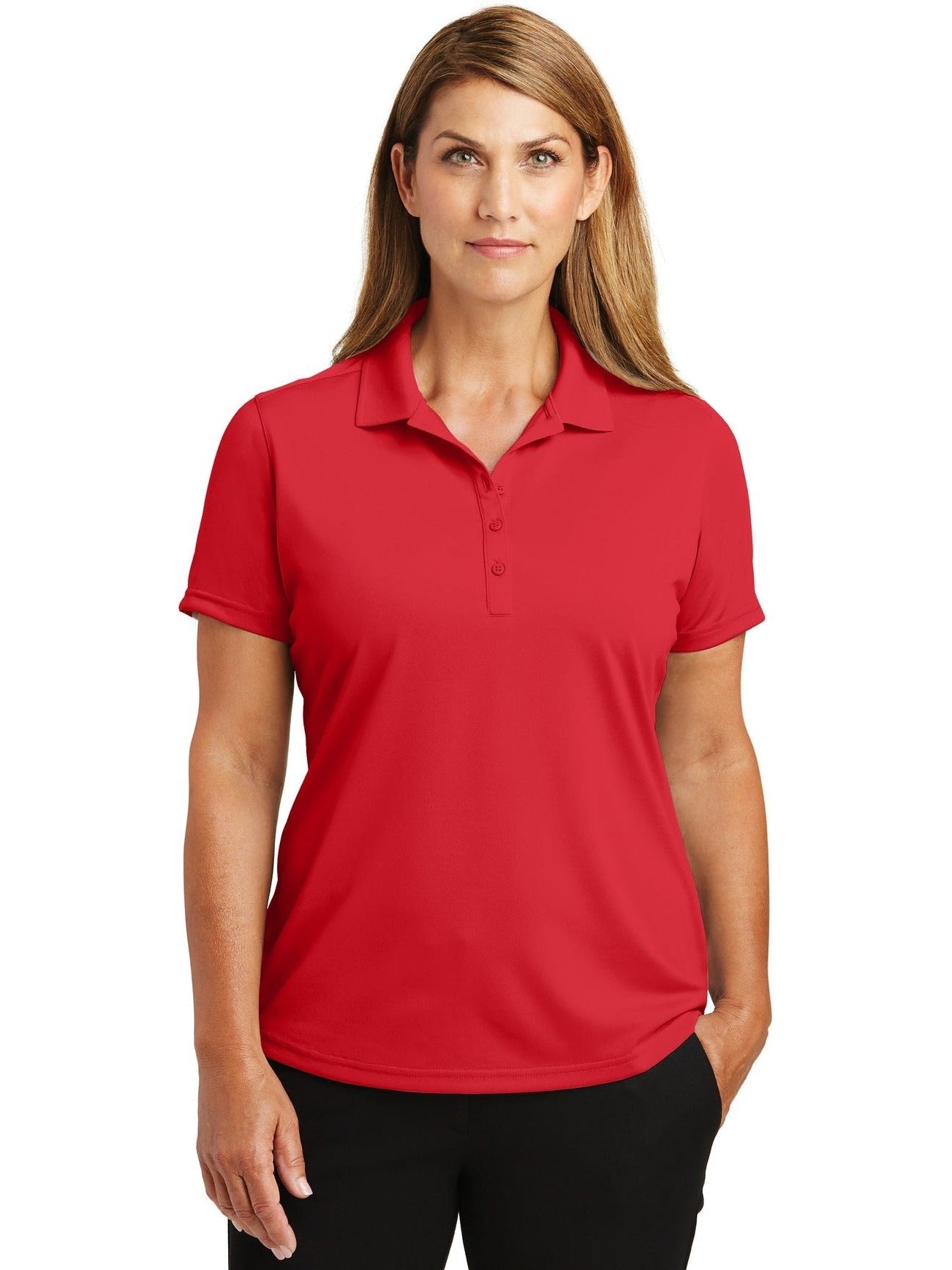 no-logo CornerStone Ladies Select Lightweight Snag-Proof Polo-Regular-Cornerstone-Thread Logic