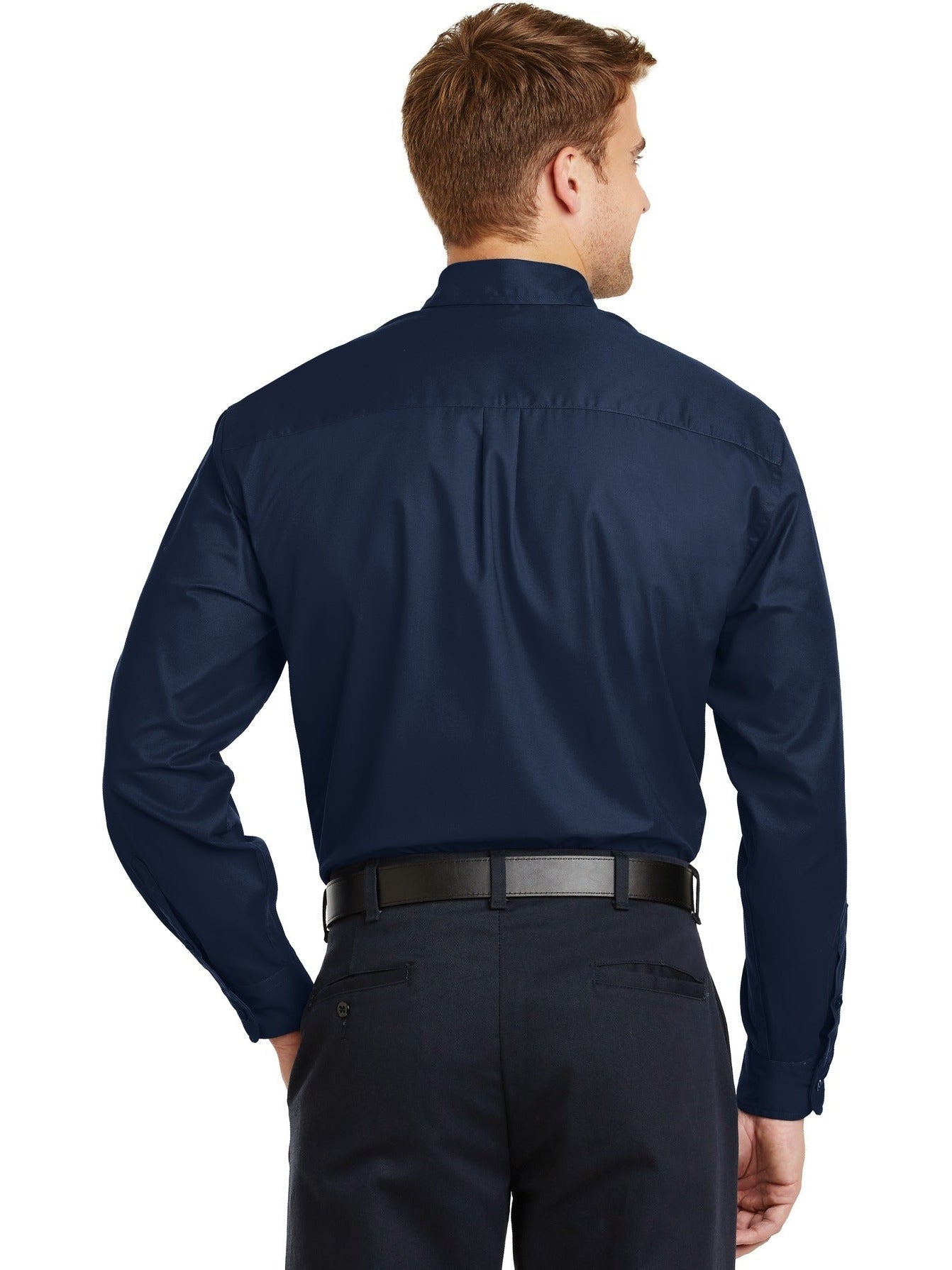 no-logo CornerStone Long Sleeve SuperPro Twill Shirt-Regular-Cornerstone-Thread Logic