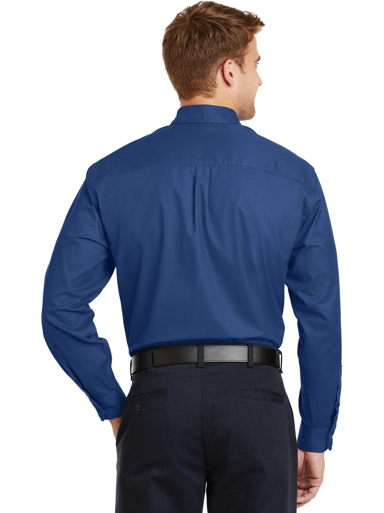 no-logo CornerStone Long Sleeve SuperPro Twill Shirt-Regular-Cornerstone-Thread Logic