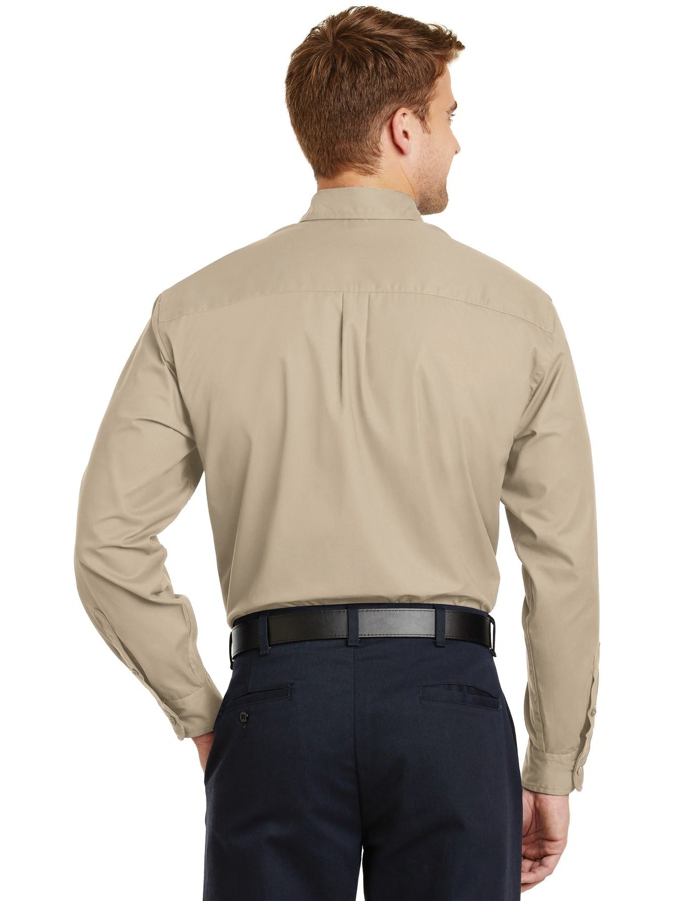 no-logo CornerStone Long Sleeve SuperPro Twill Shirt-Regular-Cornerstone-Thread Logic