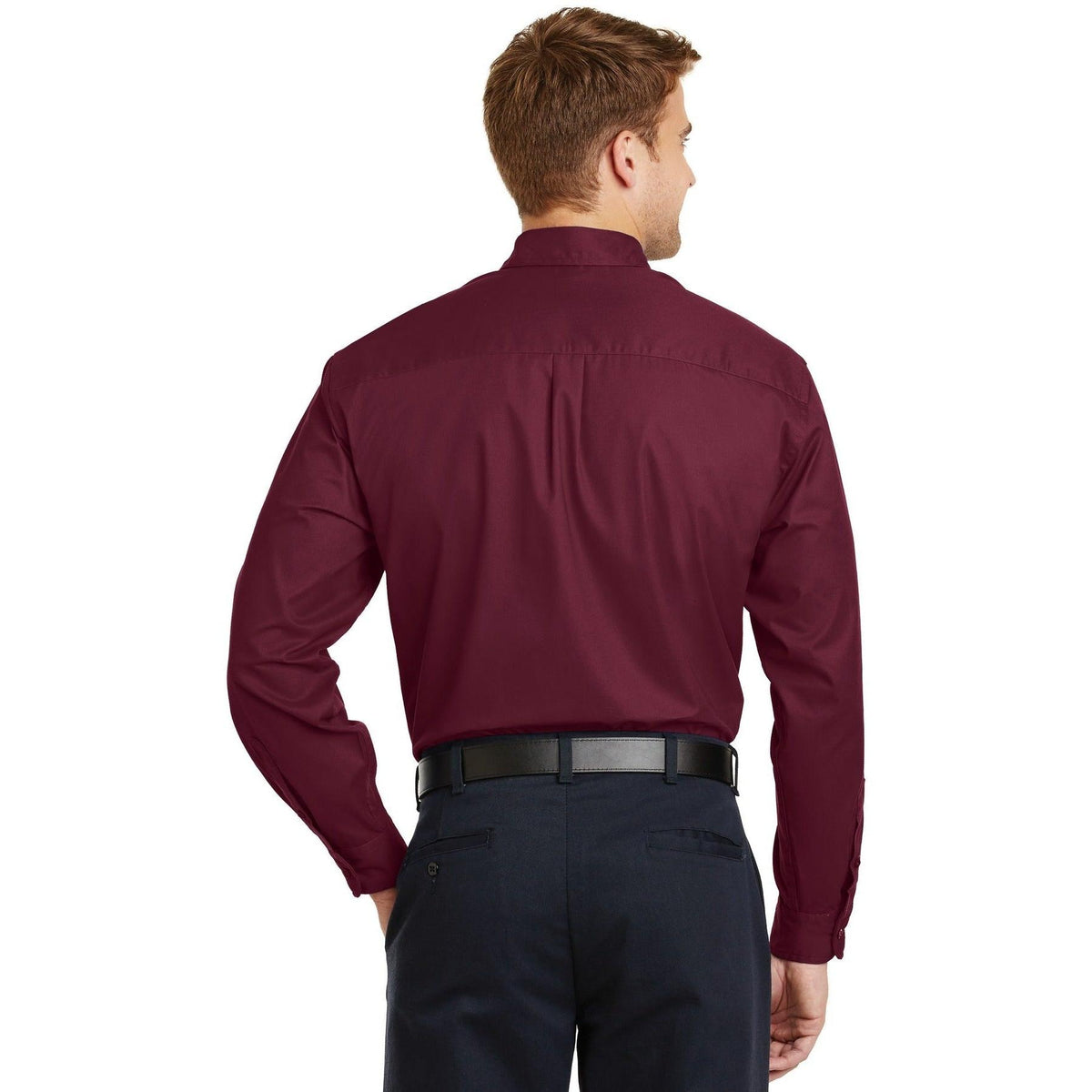 no-logo CornerStone Long Sleeve SuperPro Twill Shirt-Dress Shirts-Cornerstone-Thread Logic