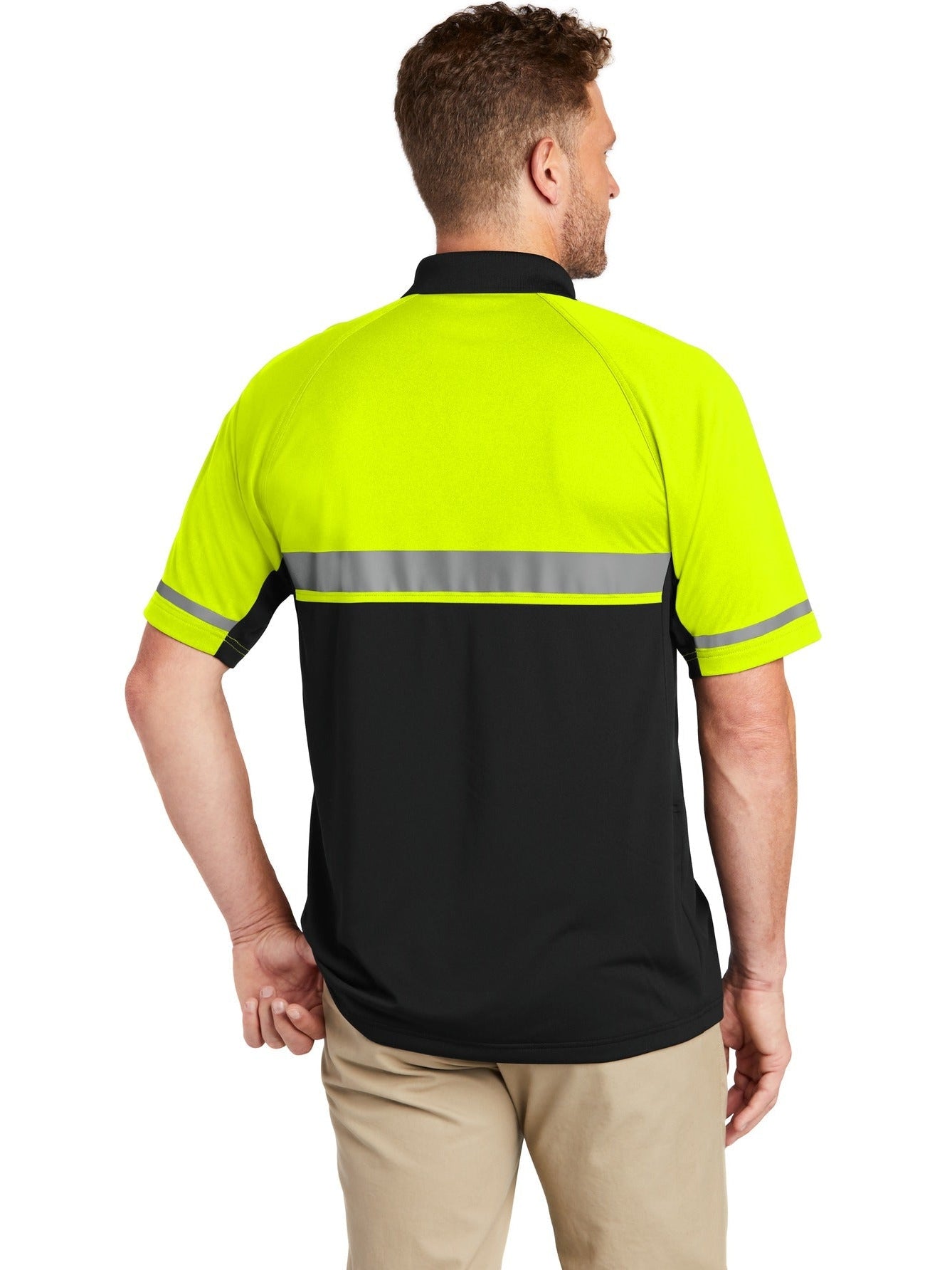 no-logo CornerStone Select Lightweight Snag-Proof Enhanced Visibility Polo-Regular-Cornerstone-Thread Logic