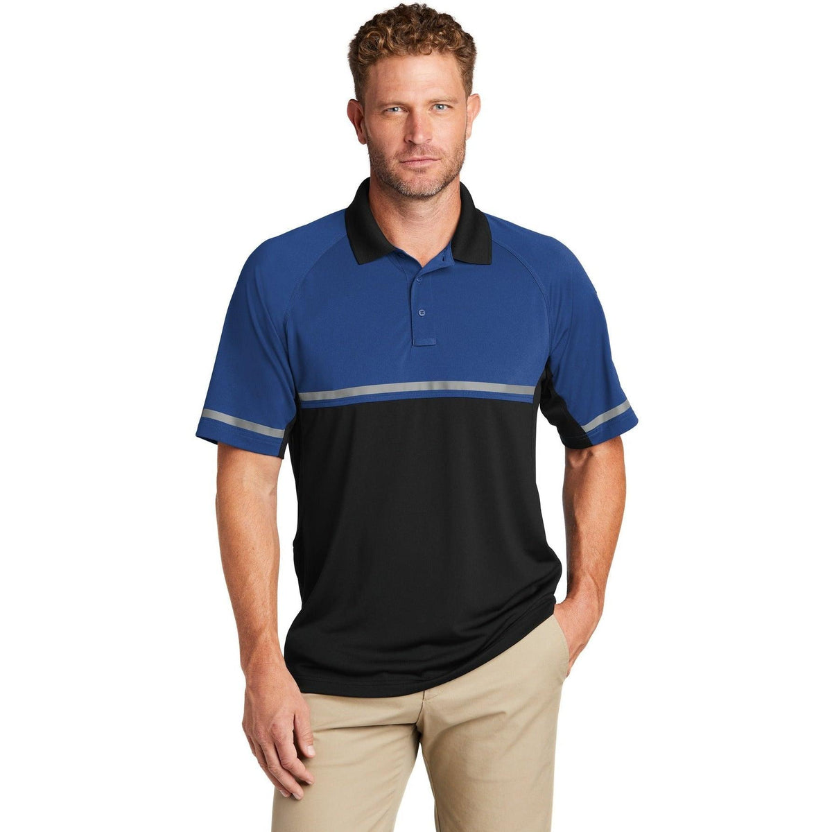 no-logo CornerStone Select Lightweight Snag-Proof Enhanced Visibility Polo-Regular-Cornerstone-Thread Logic