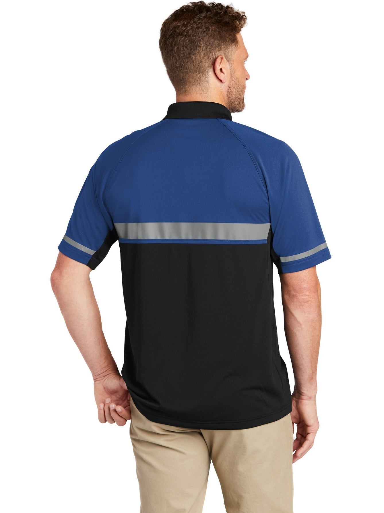 no-logo CornerStone Select Lightweight Snag-Proof Enhanced Visibility Polo-Regular-Cornerstone-Thread Logic