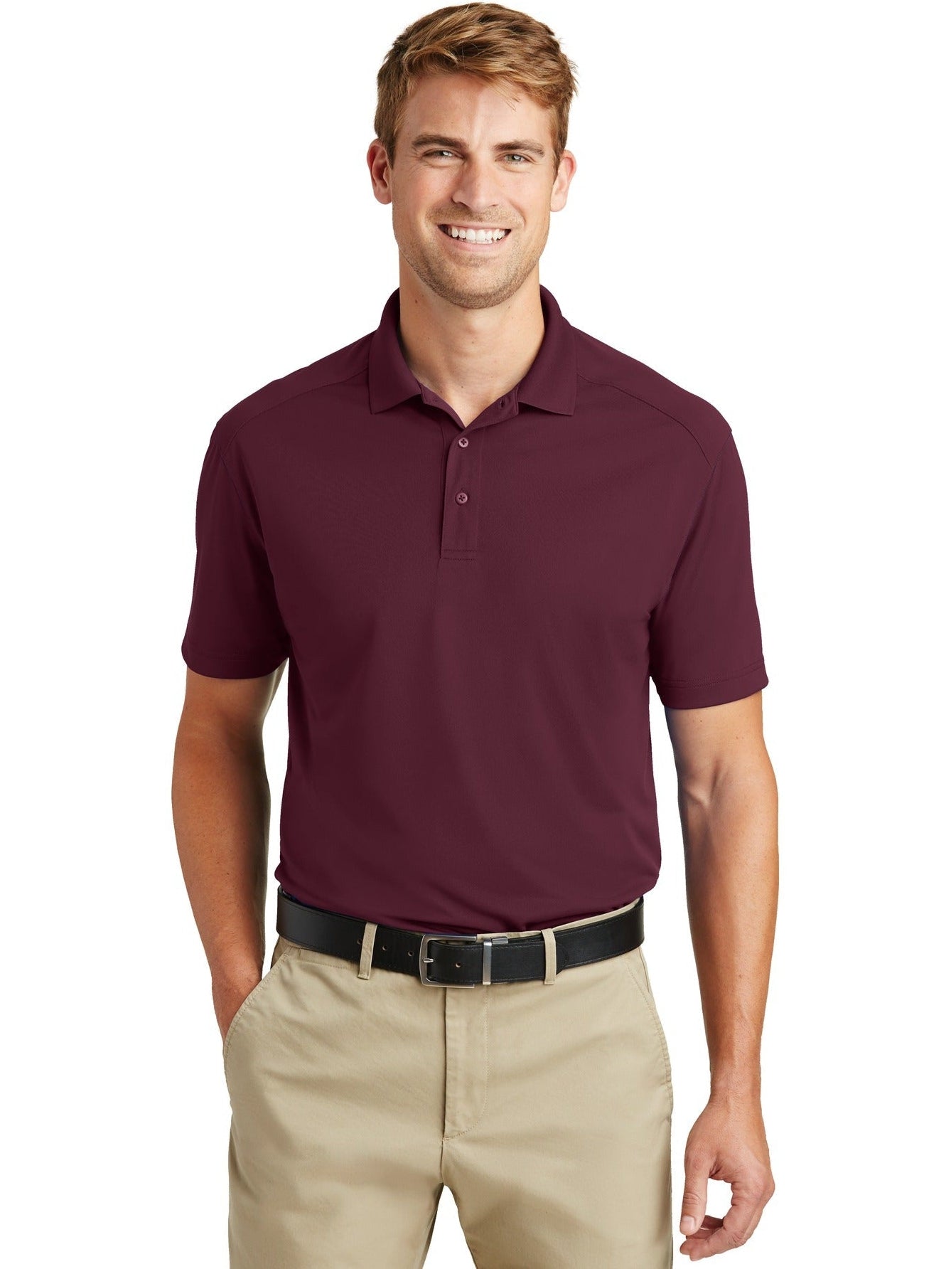 no-logo CornerStone Select Lightweight Snag-Proof Polo Shirt-Regular-Cornerstone-Thread Logic
