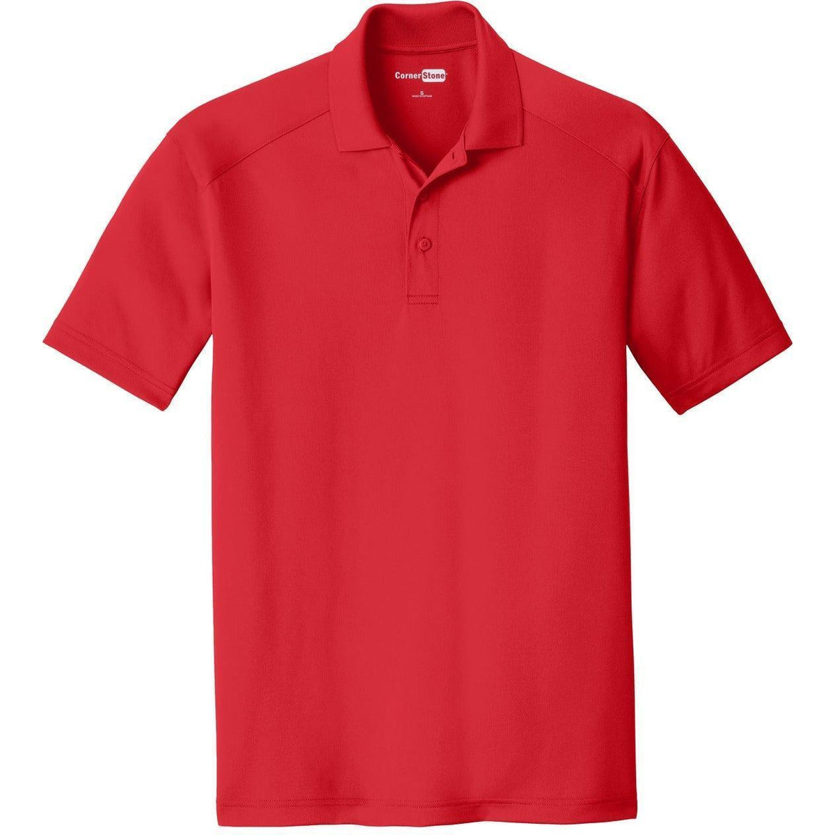 no-logo CornerStone Select Lightweight Snag-Proof Polo Shirt-Regular-Cornerstone-Red-S-Thread Logic