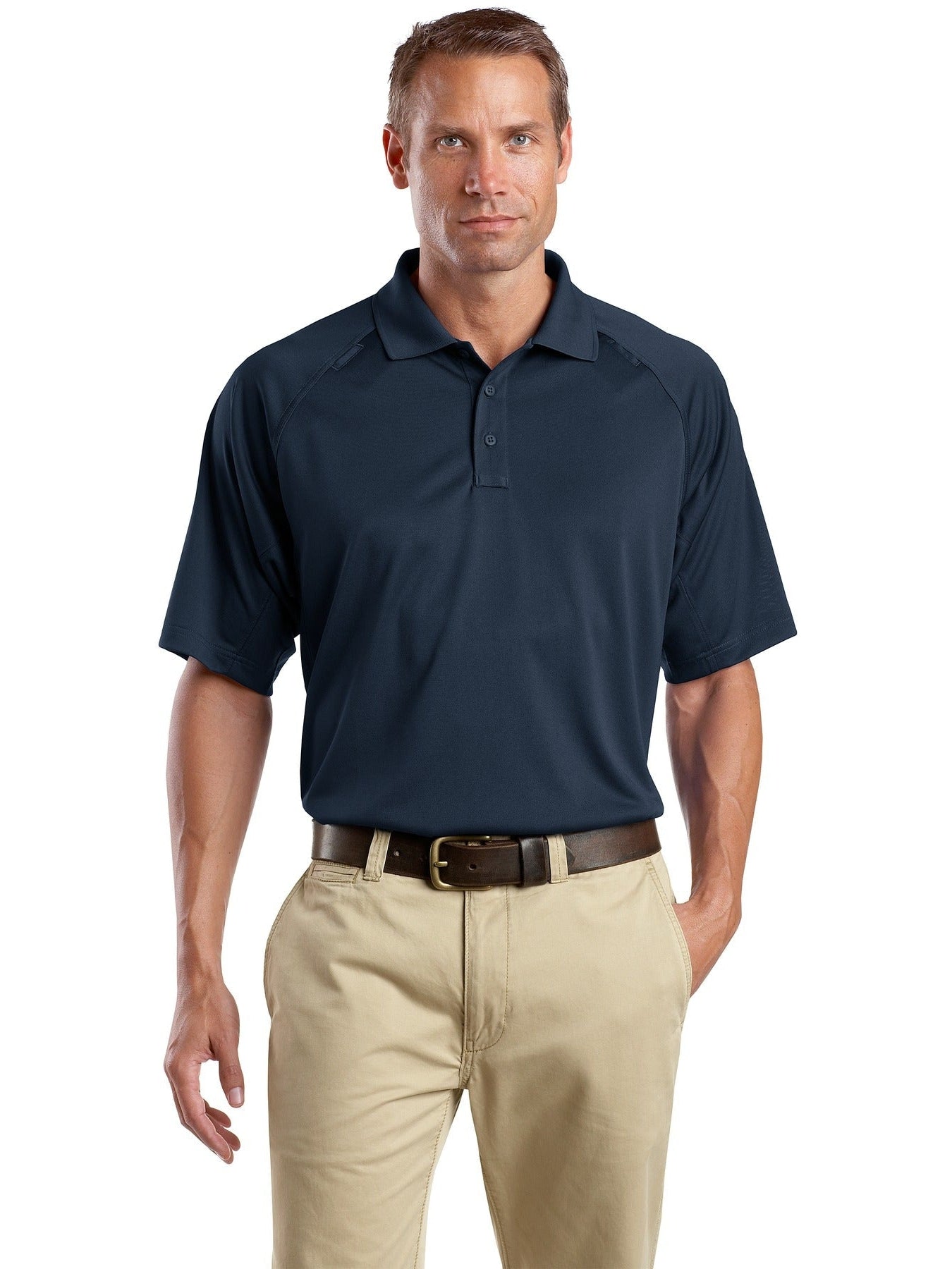 no-logo CornerStone Select Snag-Proof Tactical Polo-Regular-Cornerstone-Thread Logic