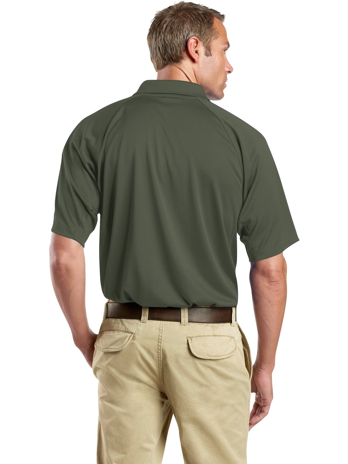 no-logo CornerStone Select Snag-Proof Tactical Polo-Regular-Cornerstone-Thread Logic