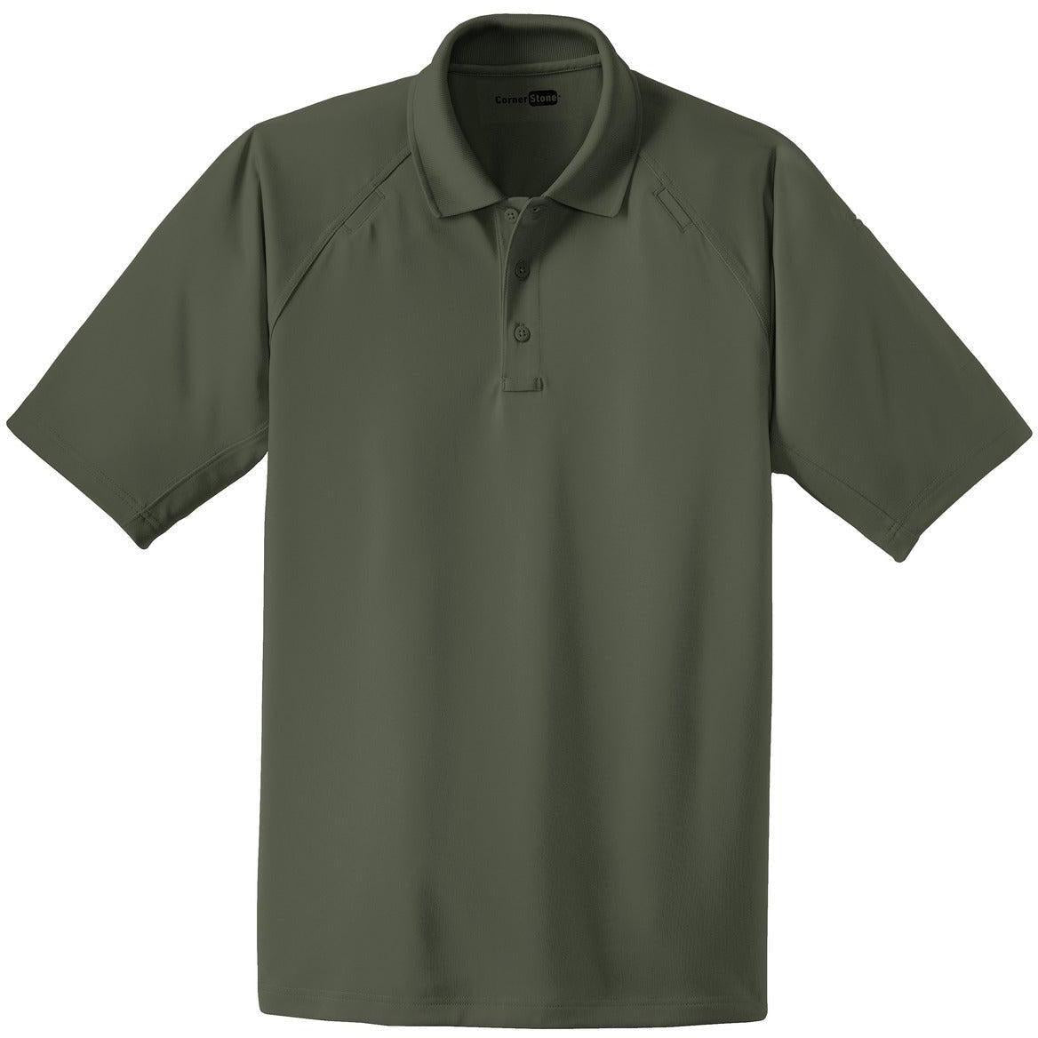 no-logo CornerStone Select Snag-Proof Tactical Polo
