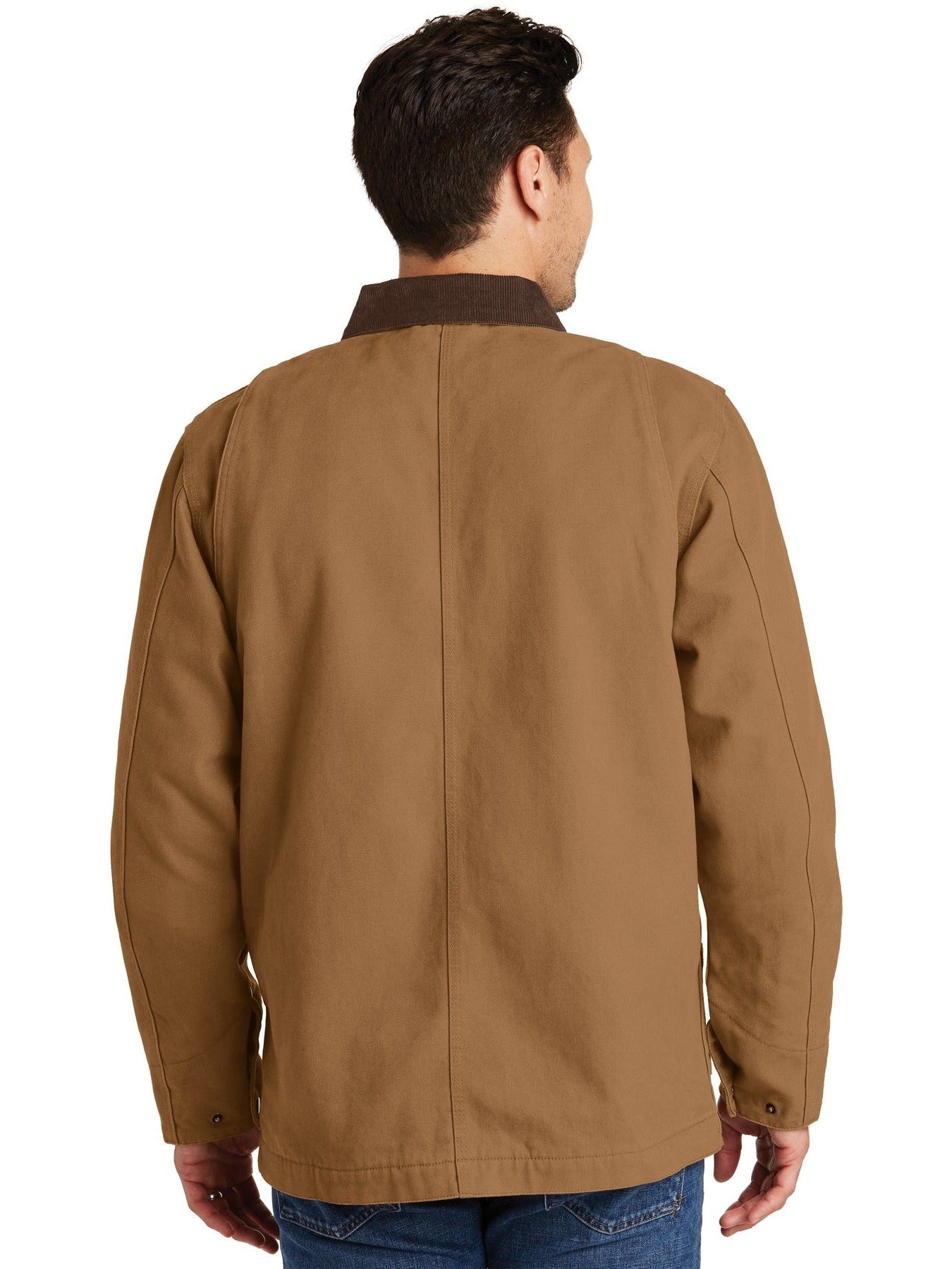 no-logo CornerStone Washed Duck Cloth Chore Coat-Regular-Cornerstone-Thread Logic