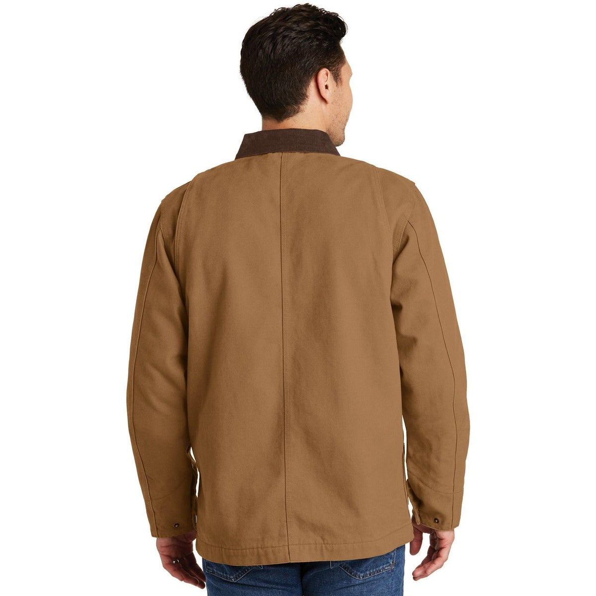 no-logo CornerStone Washed Duck Cloth Chore Coat-Active-Cornerstone-Thread Logic
