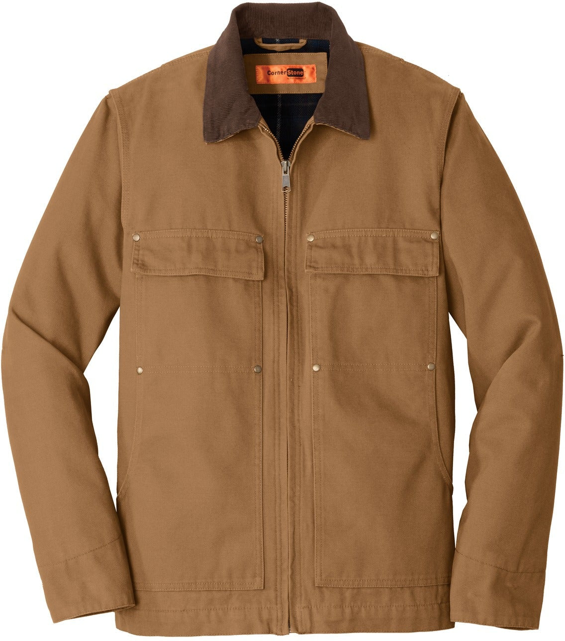 CornerStone Washed Duck Cloth Chore Coat