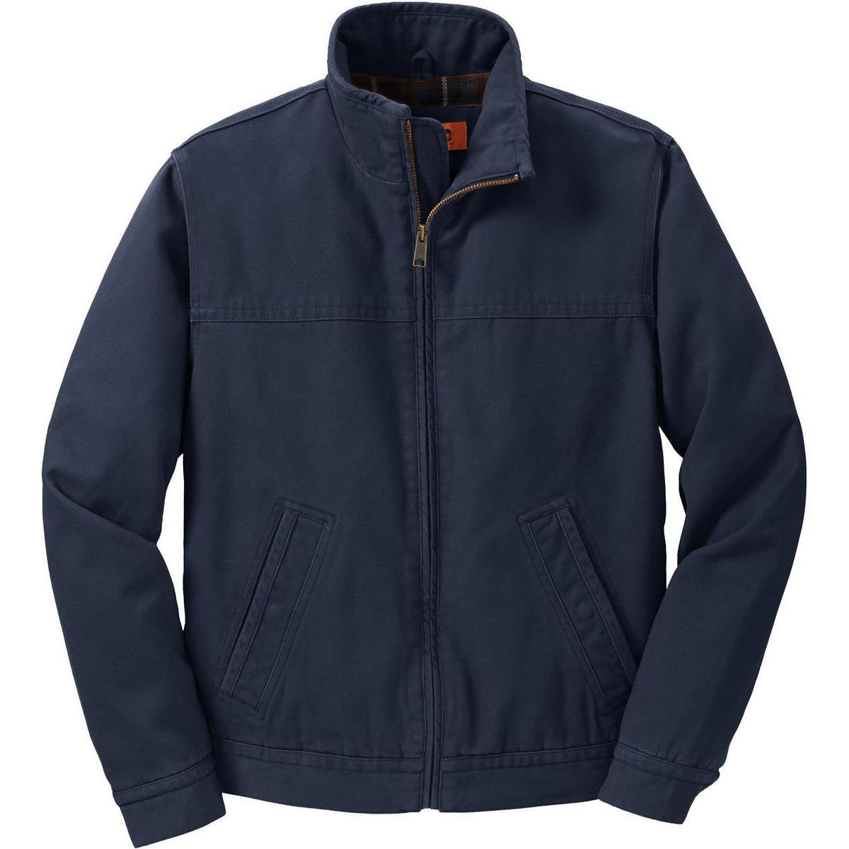 no-logo CornerStone Washed Duck Cloth Flannel-Lined Work Jacket