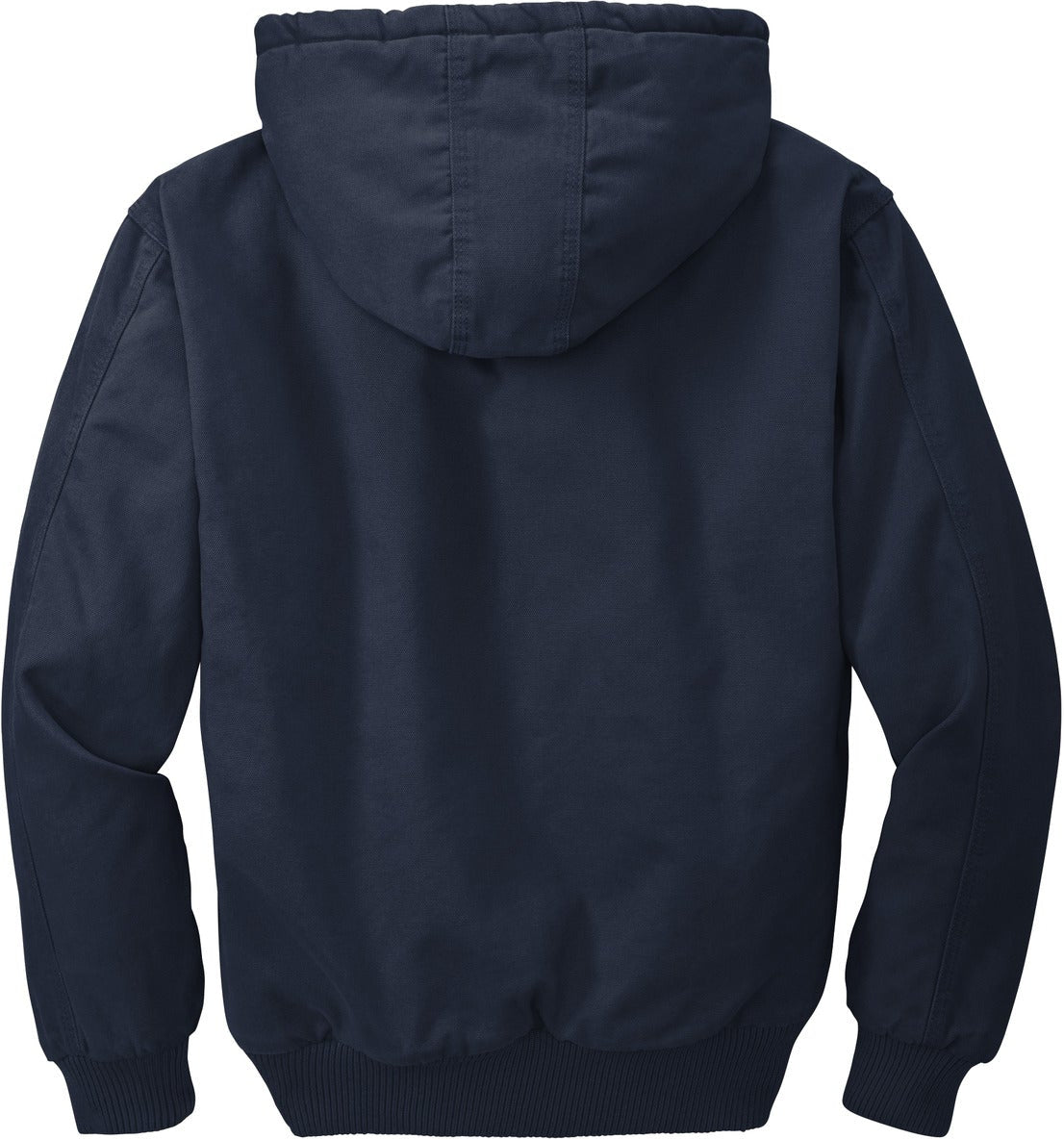 no-logo CornerStone Washed Duck Cloth Insulated Hooded Work Jacket-Regular-Cornerstone-Thread Logic