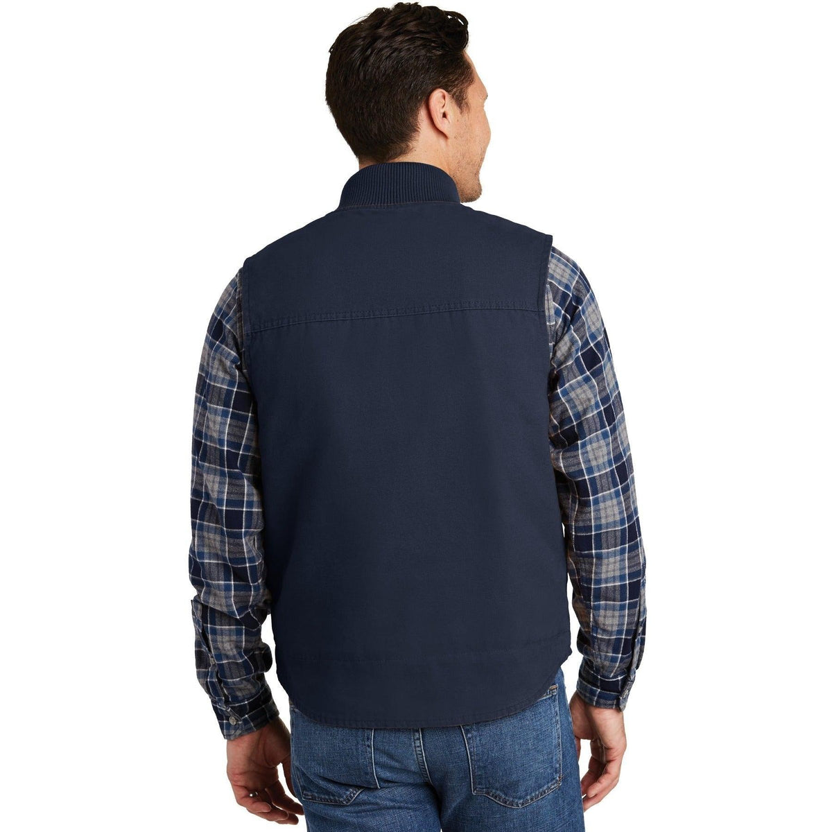 no-logo CornerStone Washed Duck Cloth Vest-Vests-Cornerstone-Thread Logic