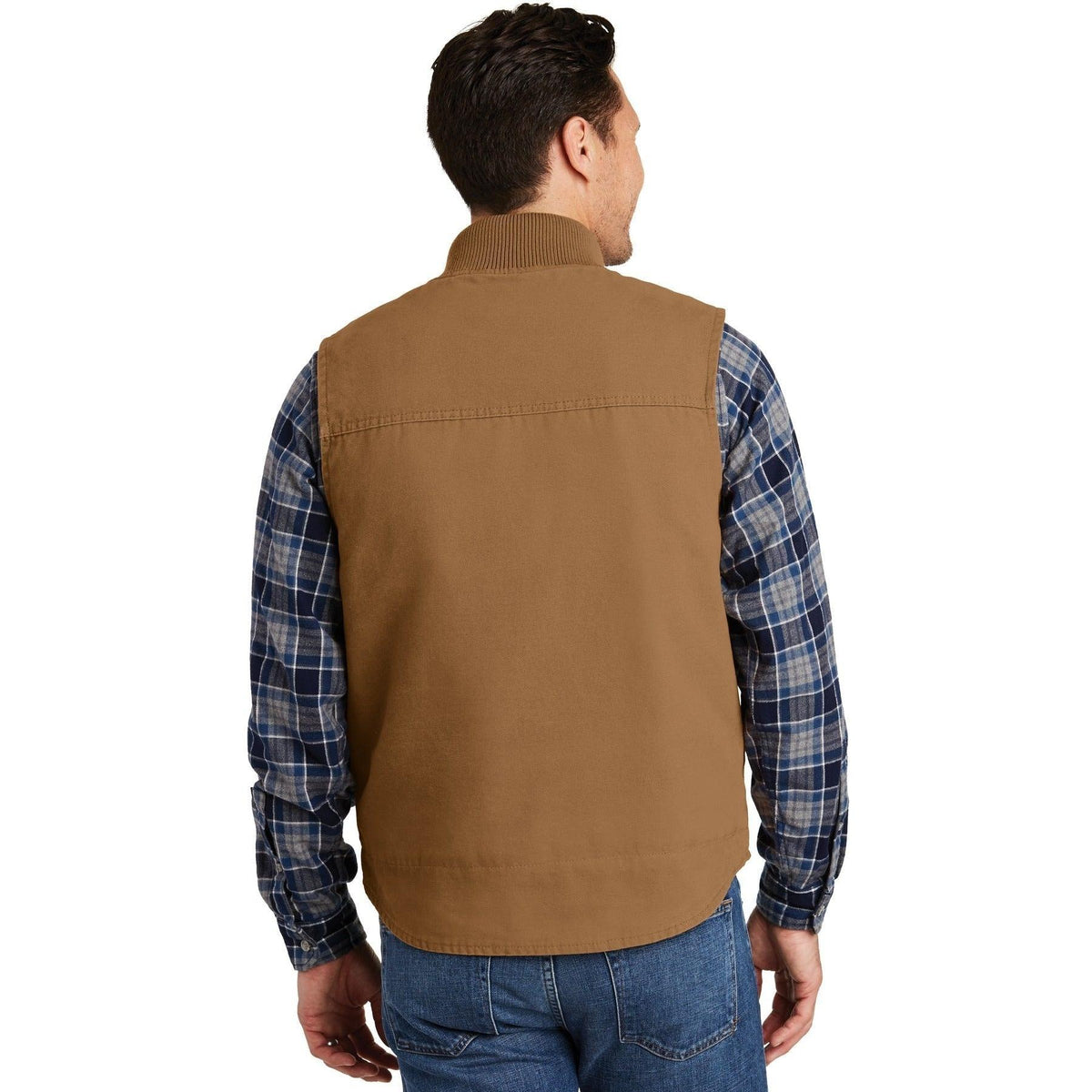 no-logo CornerStone Washed Duck Cloth Vest-Vests-Cornerstone-Thread Logic