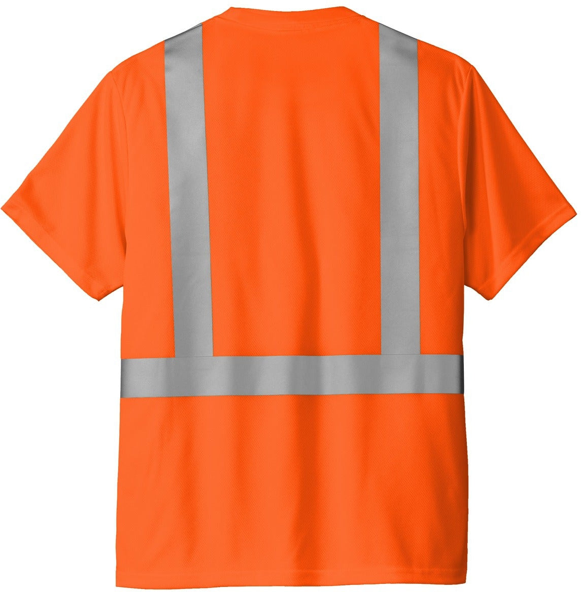 no-logo Cornerstone ANSI 107 Class 2 Mesh Tee-Regular-CornerStone-Thread Logic