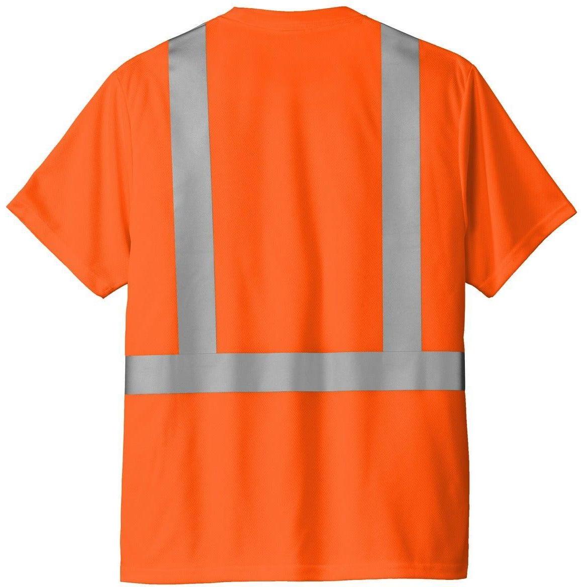 no-logo Cornerstone ANSI 107 Class 2 Mesh Tee-Regular-CornerStone-Thread Logic
