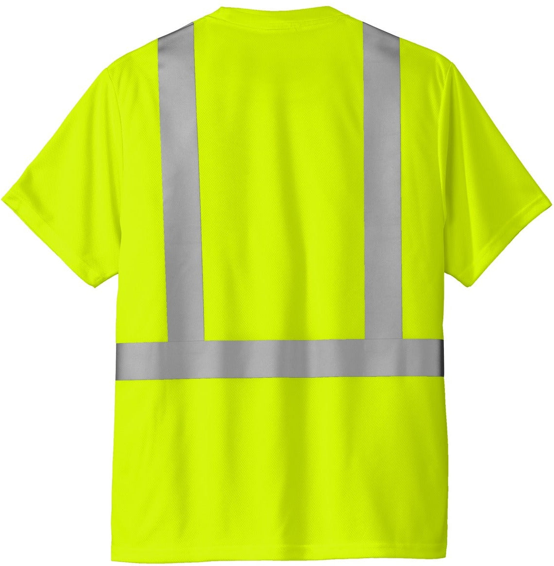 no-logo Cornerstone ANSI 107 Class 2 Mesh Tee-Regular-CornerStone-Thread Logic