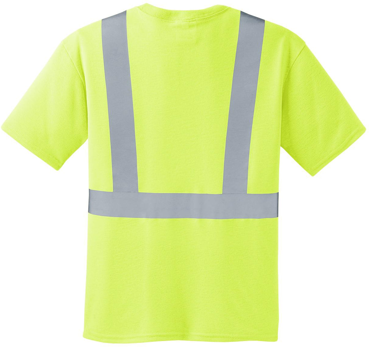 no-logo Cornerstone ANSI 107 Class 2 Safety T-Shirt-Regular-CornerStone-Thread Logic