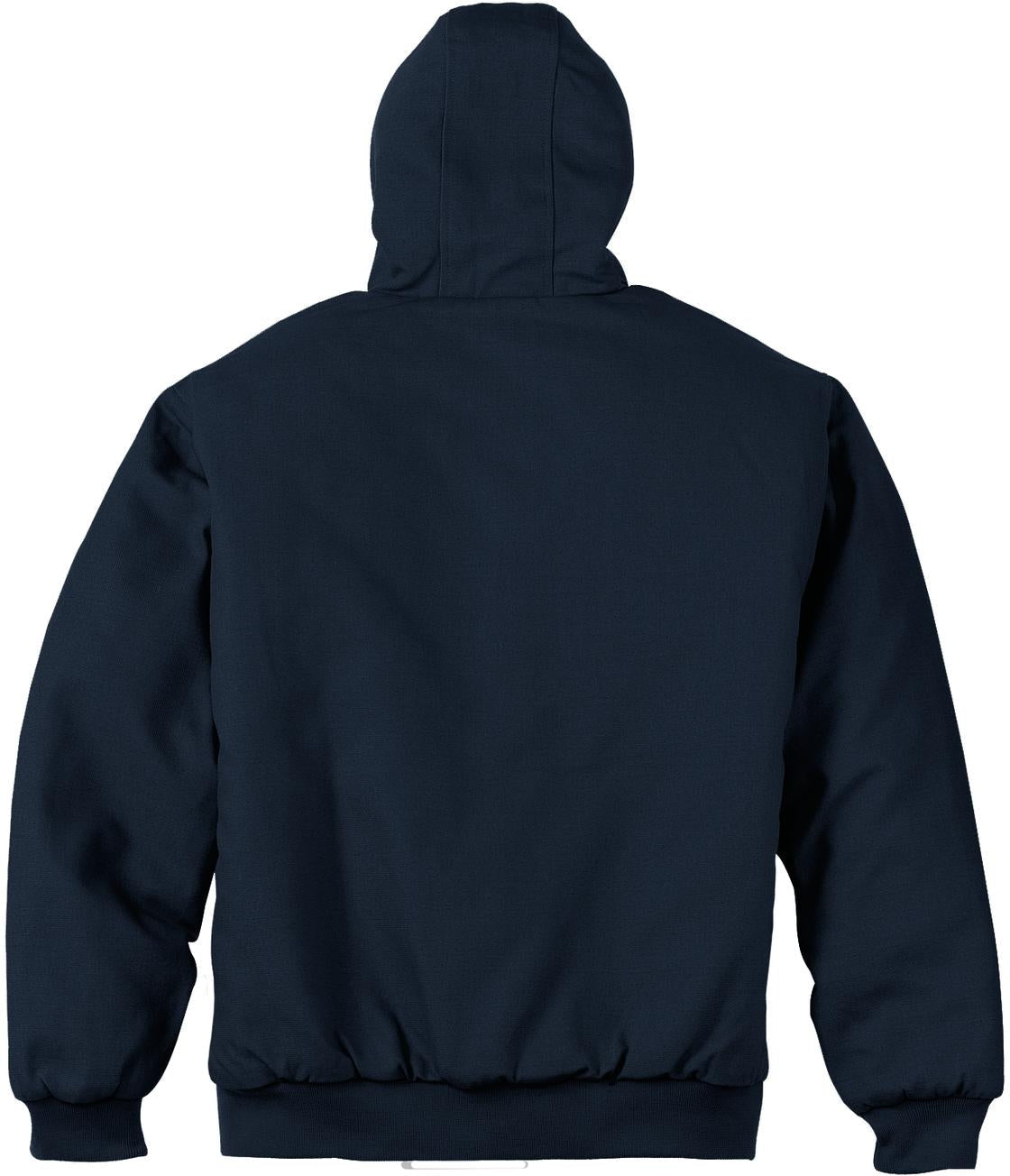 no-logo Cornerstone Duck Cloth Hooded Work Jacket-Regular-Cornerstone-Thread Logic