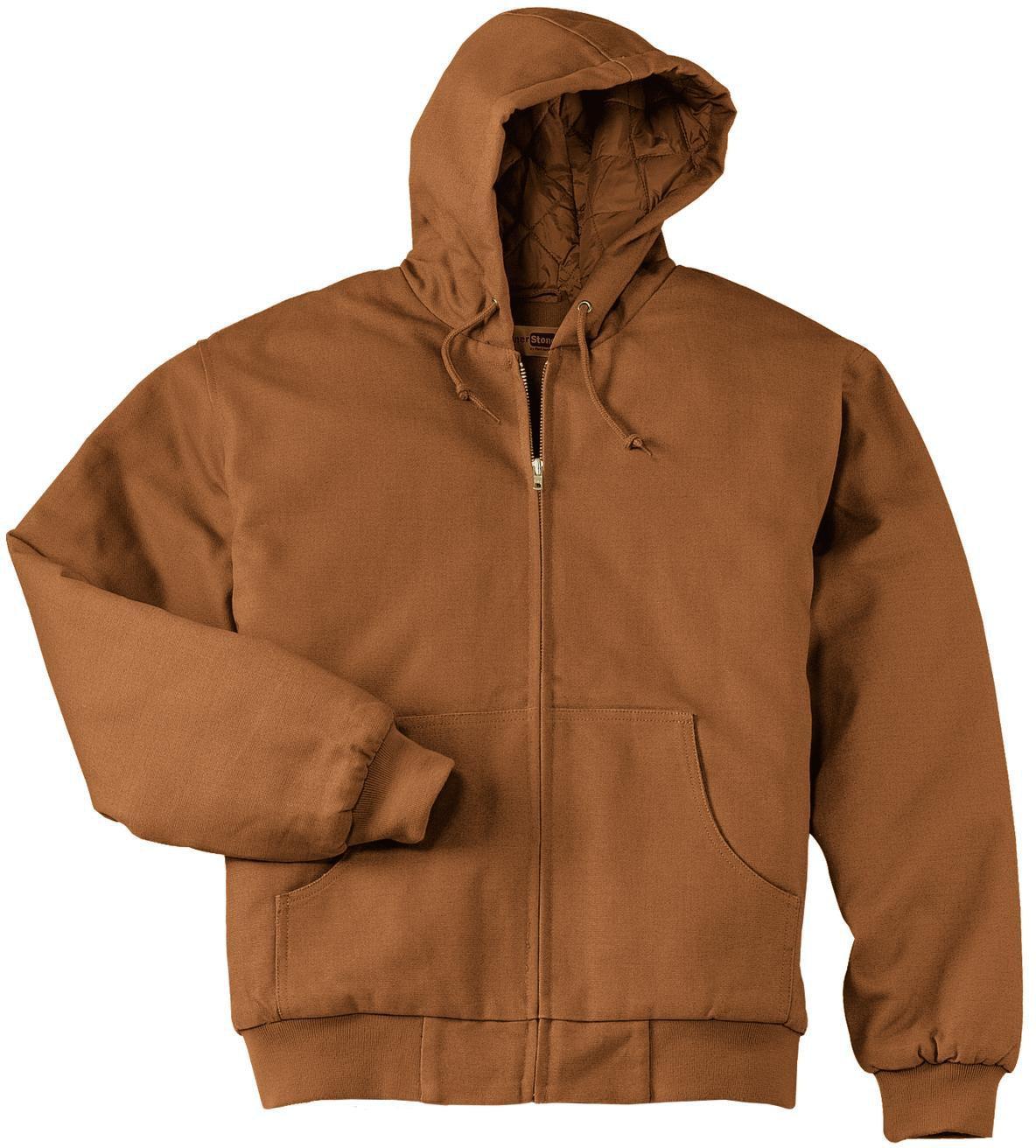 Cornerstone Duck Cloth Hooded Work Jacket