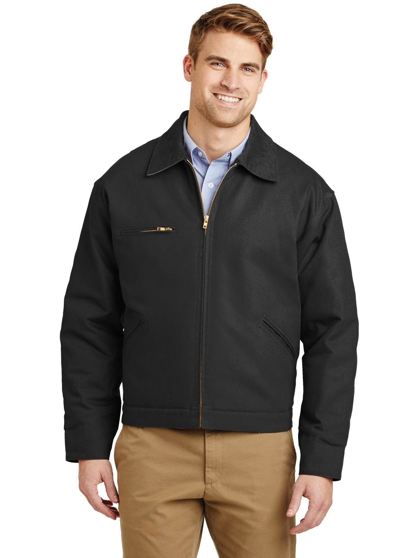 no-logo Cornerstone Duck Cloth Work Jacket-Regular-Cornerstone-Thread Logic