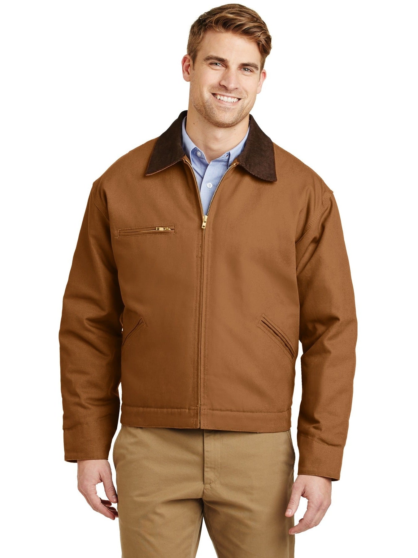 no-logo Cornerstone Duck Cloth Work Jacket-Regular-Cornerstone-Thread Logic