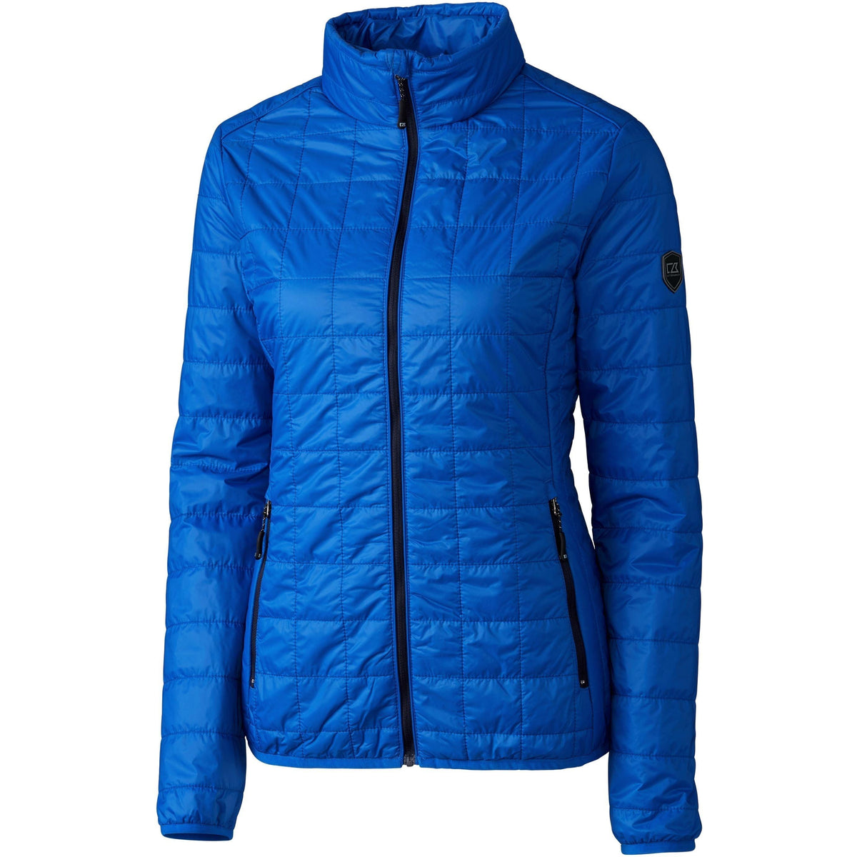 no-logo Cutter & Buck Women's Rainier Jacket-Ladies Jackets-Cutter&Buck-Royal-XS-Thread Logic