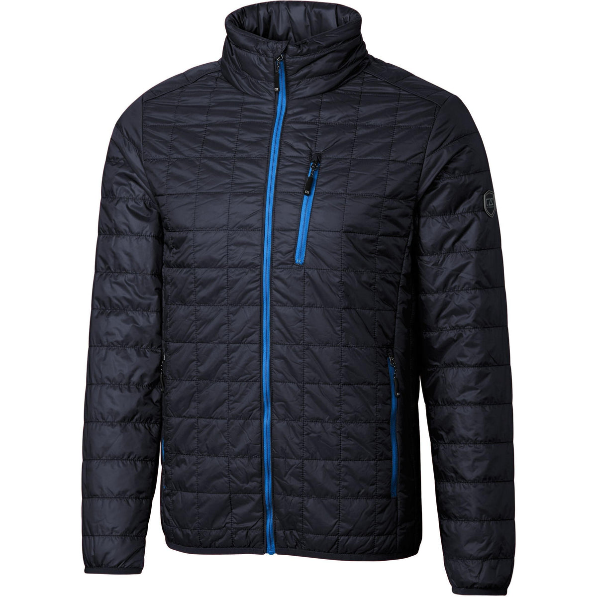 no-logo Cutter & Buck Rainier Jacket-Men's Jackets-Cutter&Buck-Dark Navy-S-Thread Logic
