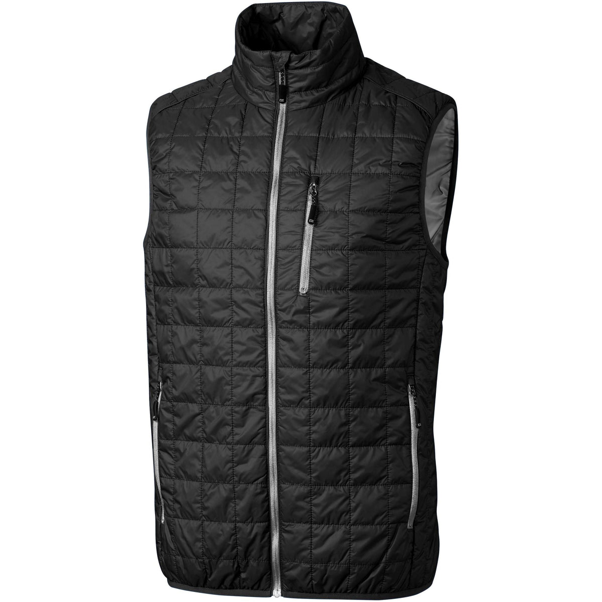 no-logo Cutter & Buck Rainier Vest-Vests-Cutter&Buck-Black-S-Thread Logic
