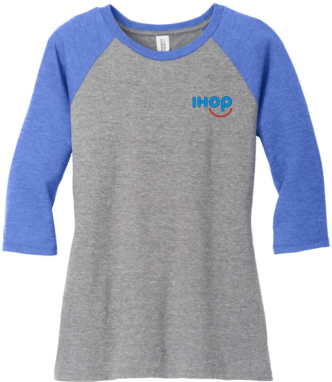 District DM136L T-Shirt with Custom Embroidery